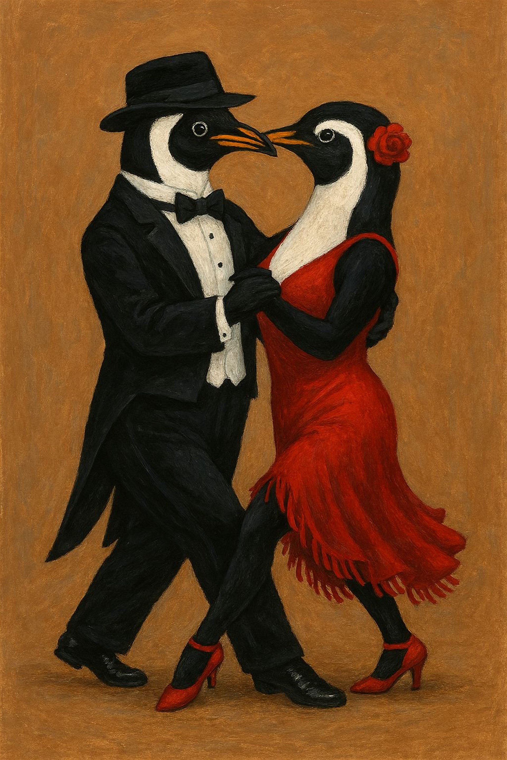 Le tango des manchots