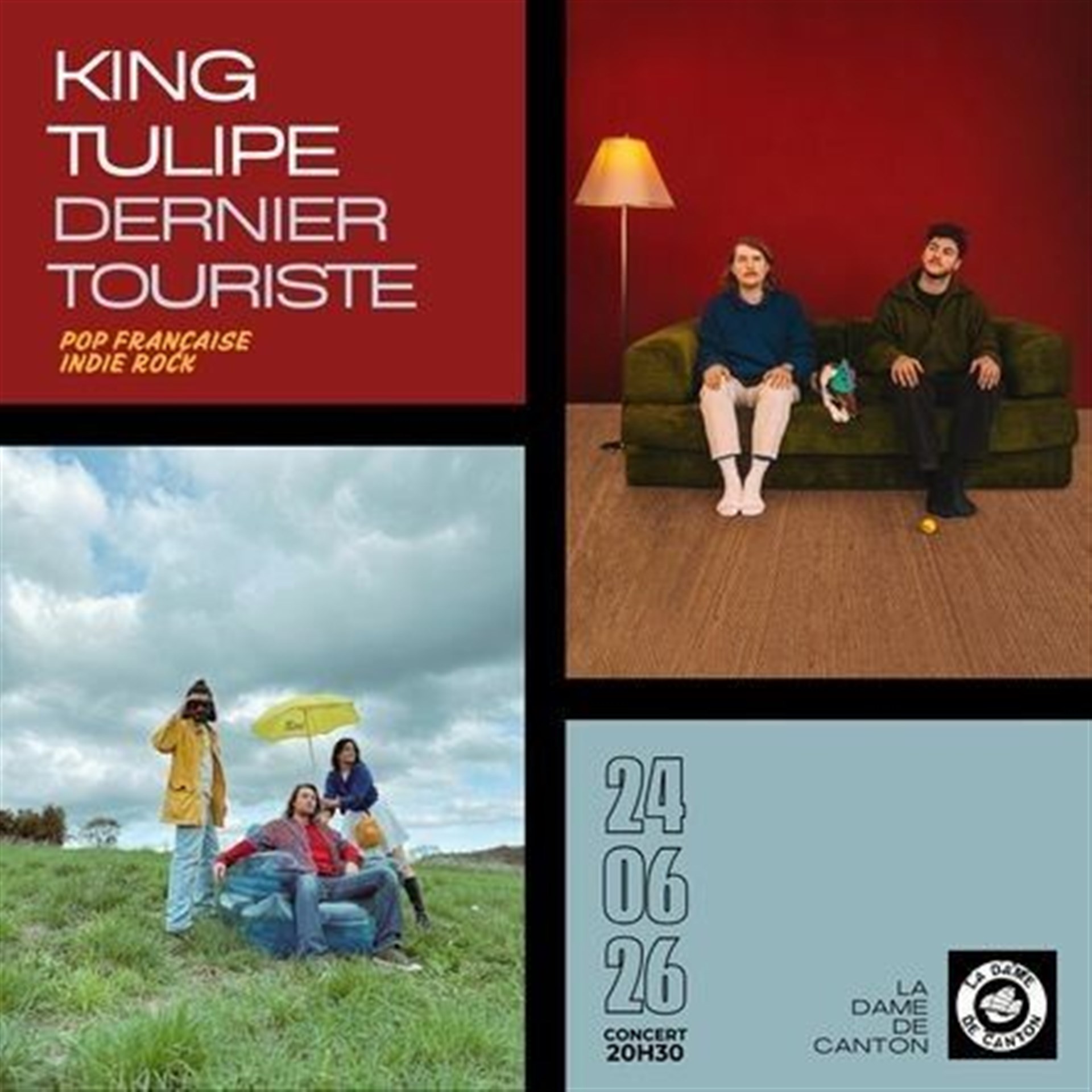King Tulipe x Dernier Touriste