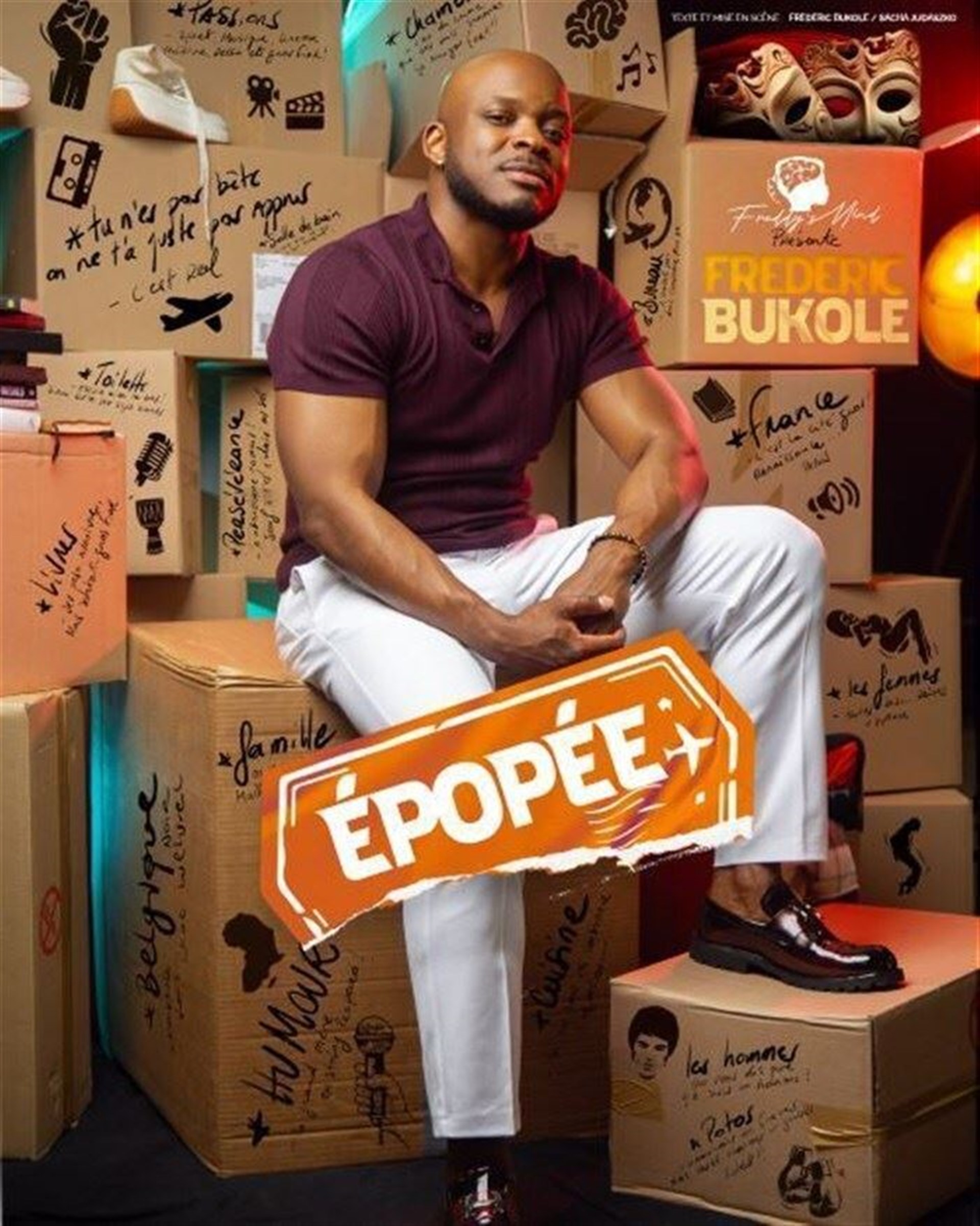 Frédéric Bukolé dans Épopée