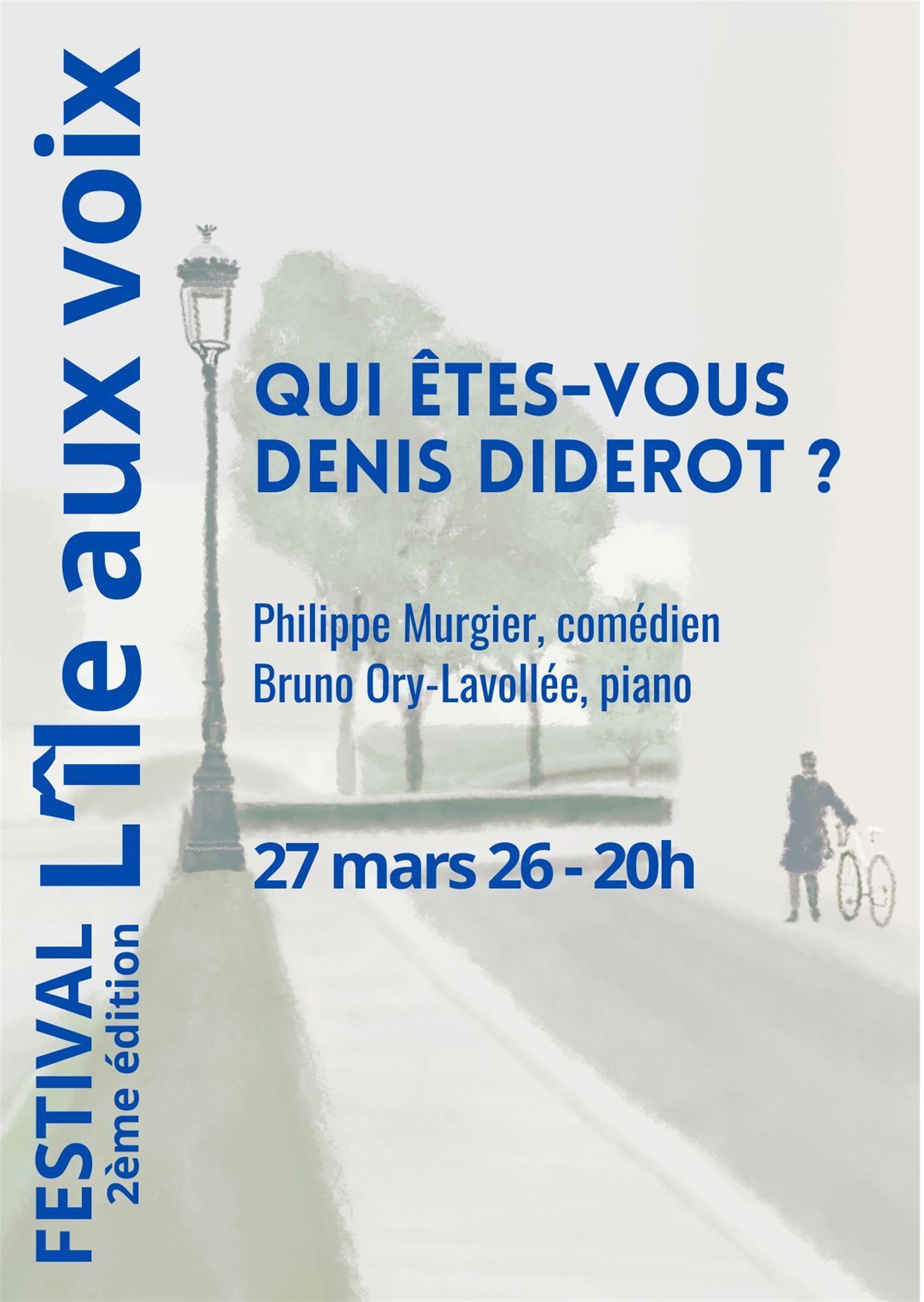 Qui êtes-vous Denis Diderot ? Festival L'île aux voix