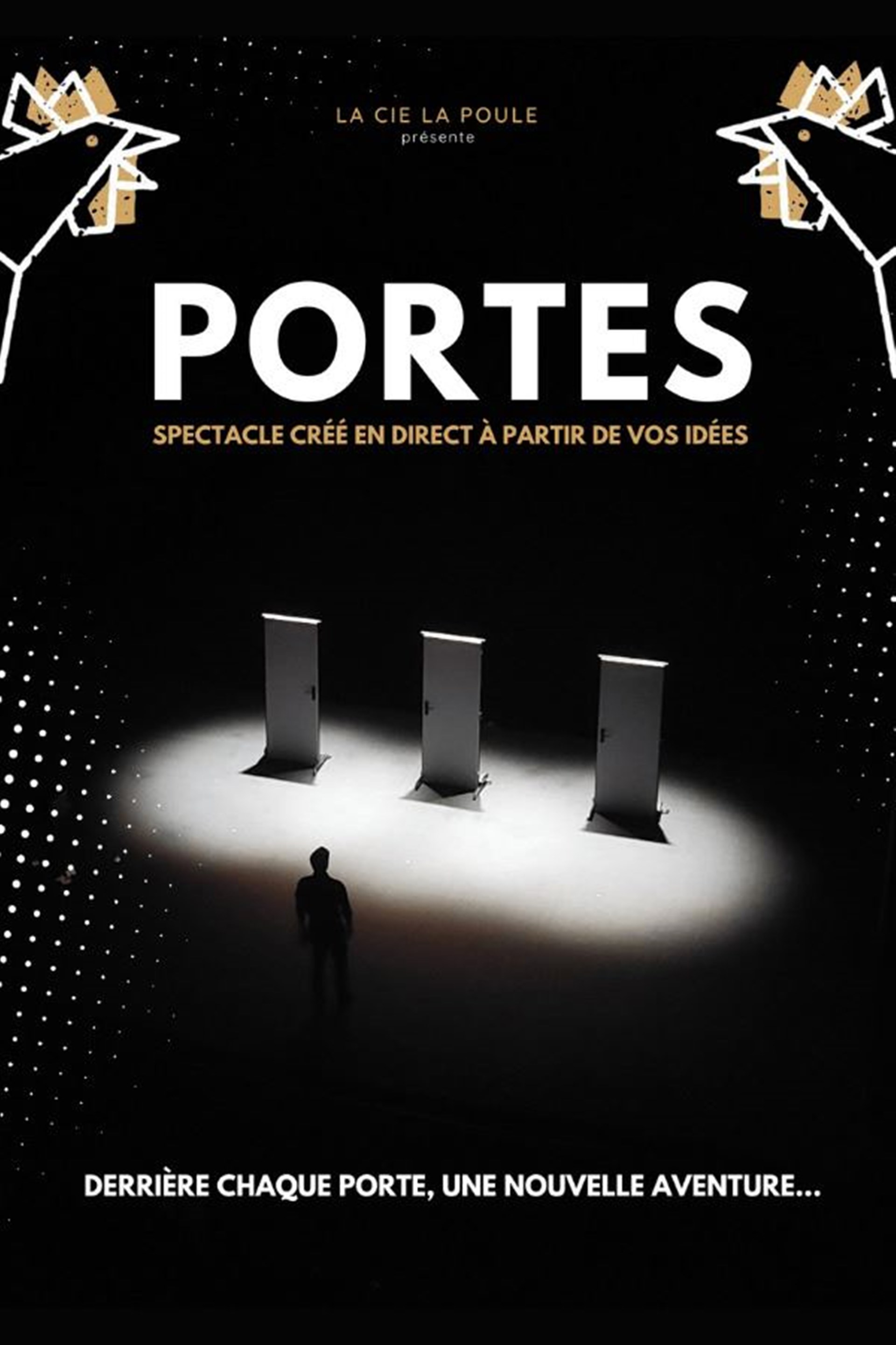 Impro 100 noms by La Poule : Portes