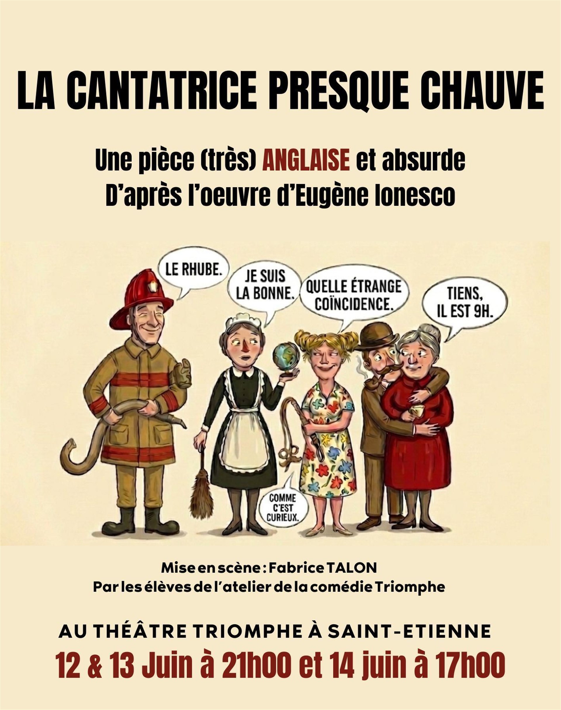 La cantatrice presque chauve