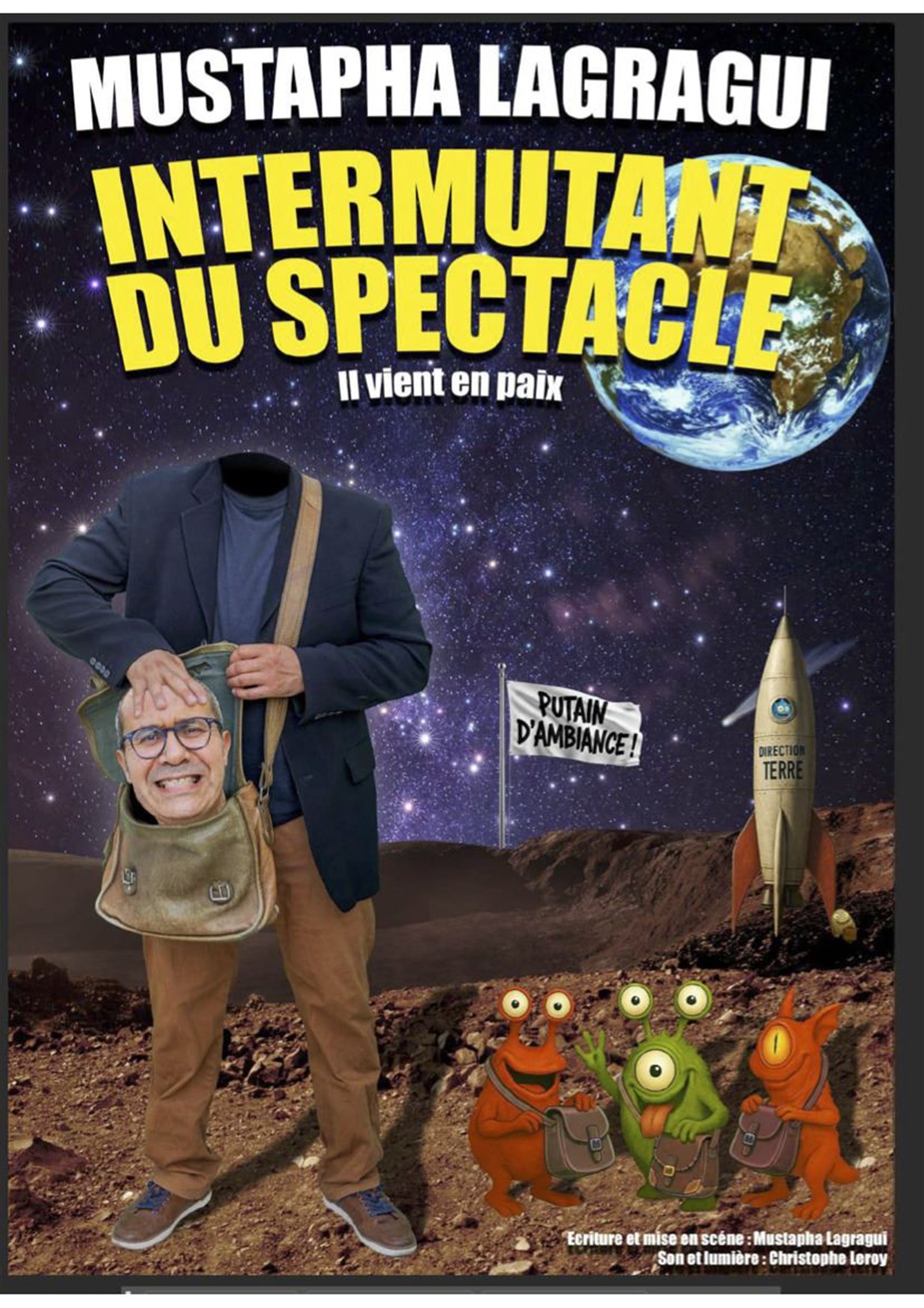 Mustapha Lagragui dans Intermutant du spectacle