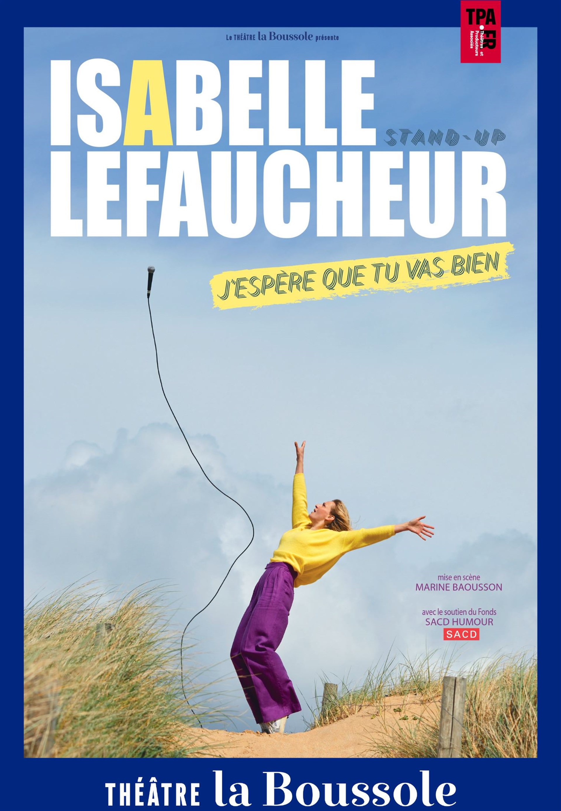 Isabelle Lefaucheur dans J'espère que tu vas bien