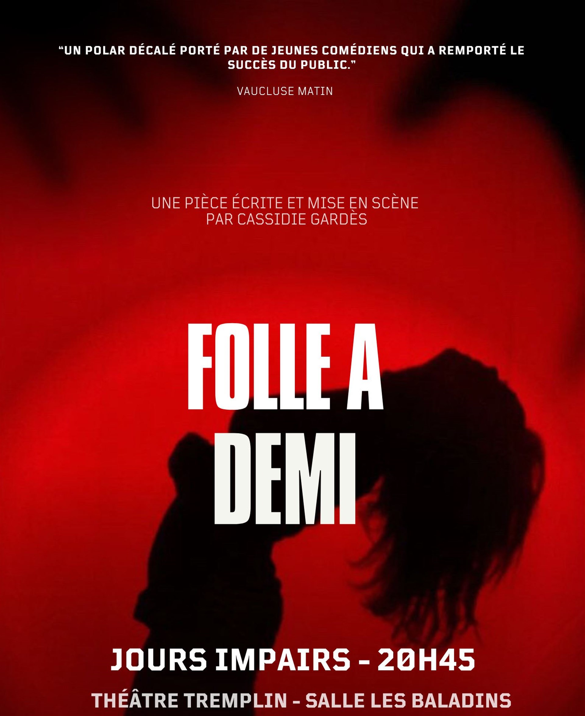 Folle à demi