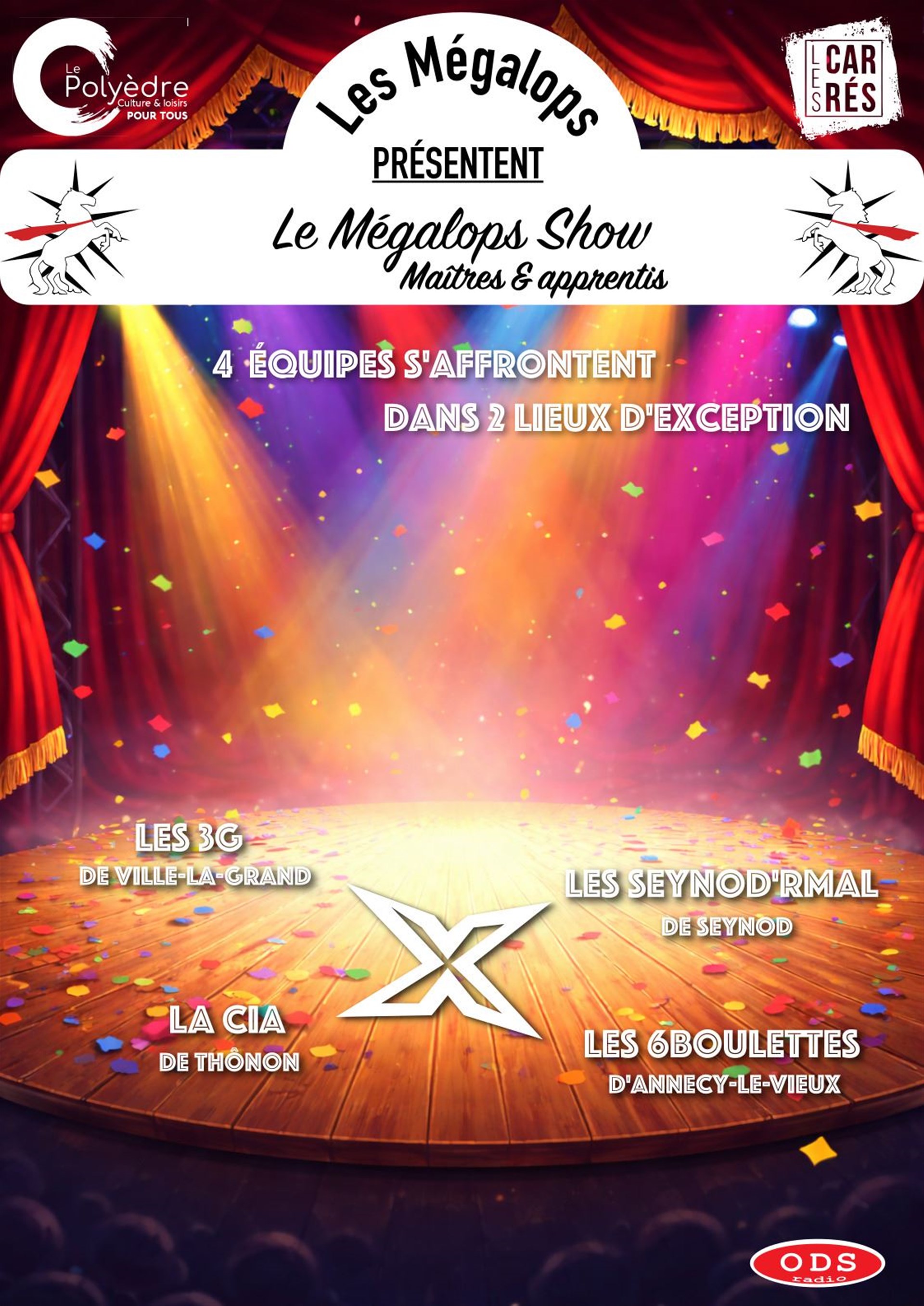 Le Mégalopshow : Les Qualifications