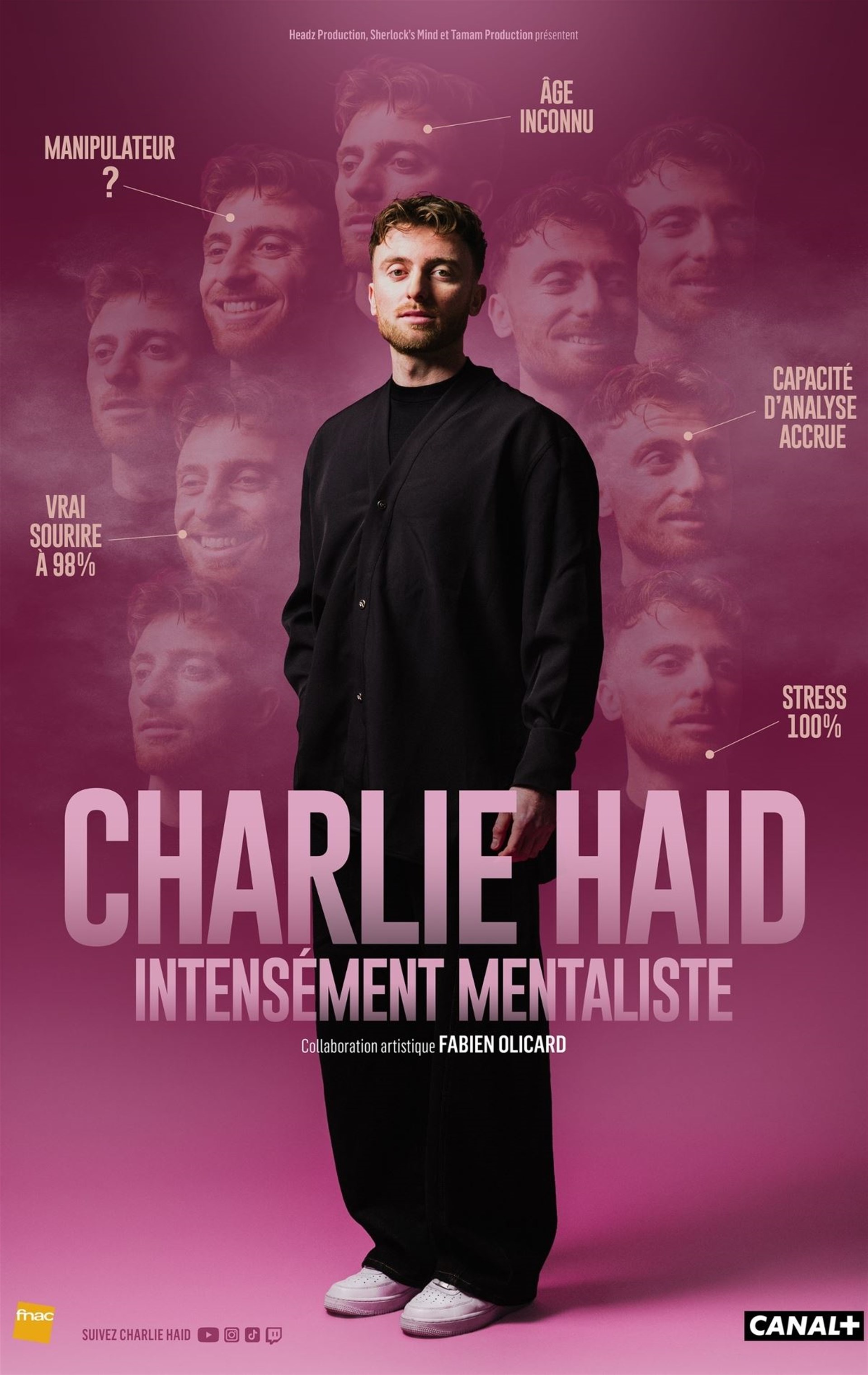Charlie Haid dans Intensément mentaliste