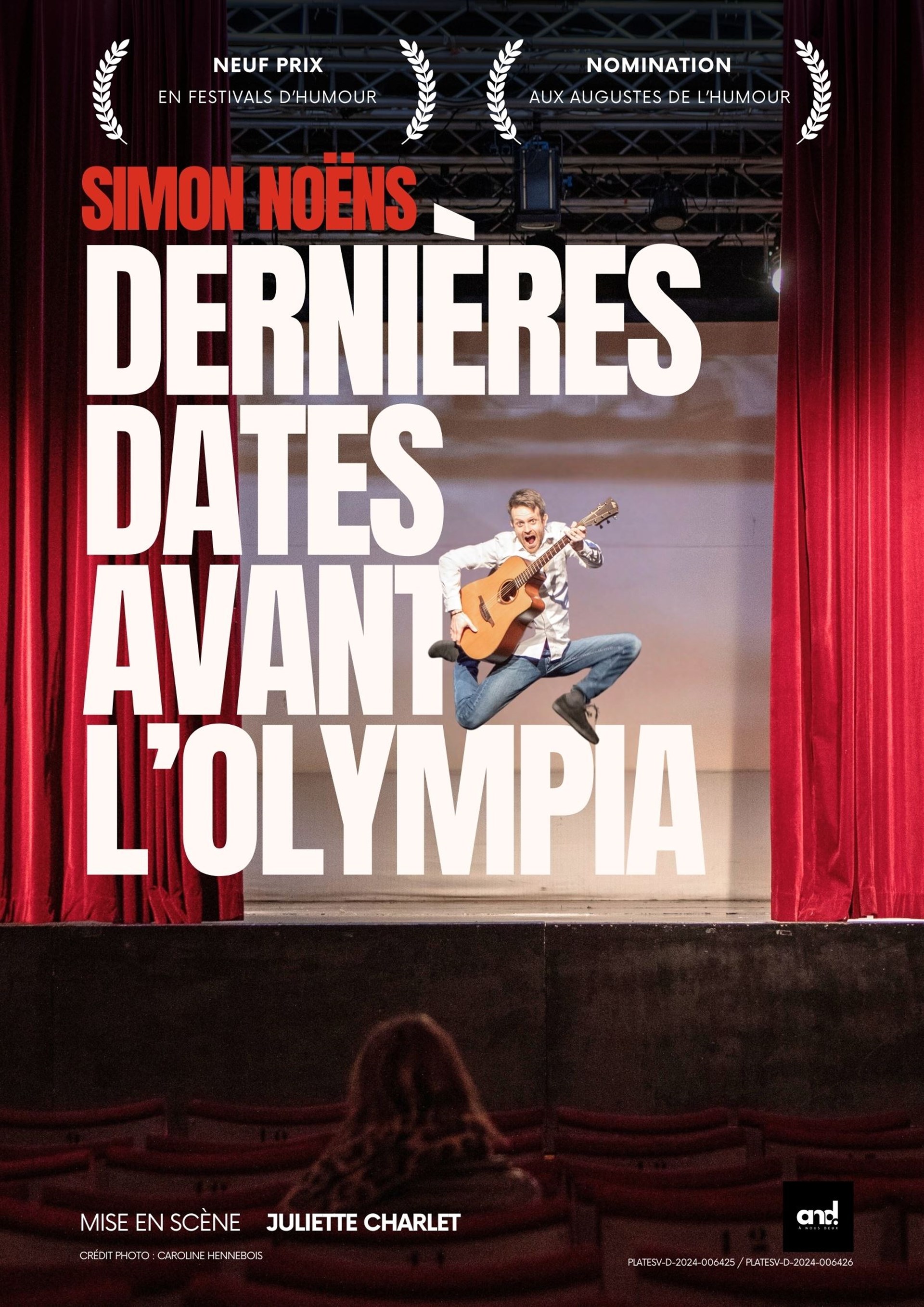 Simon Noëns dans Dernières dates avant l'Olympia