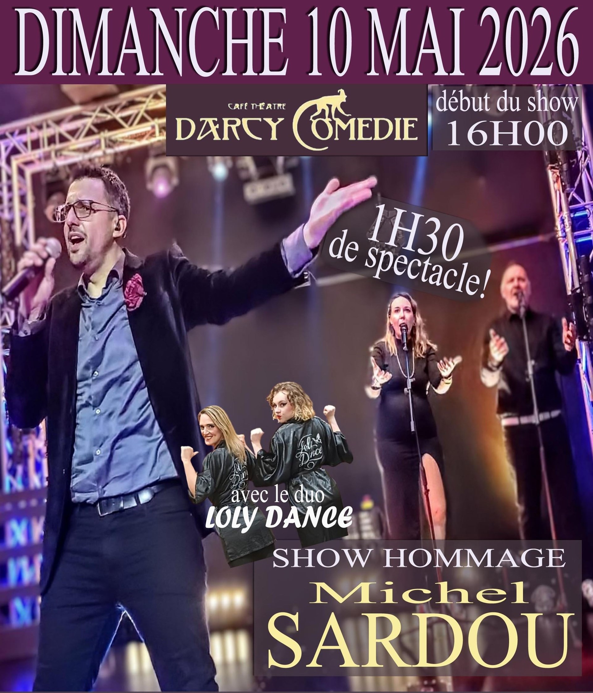 Show hommage Michel Sardou