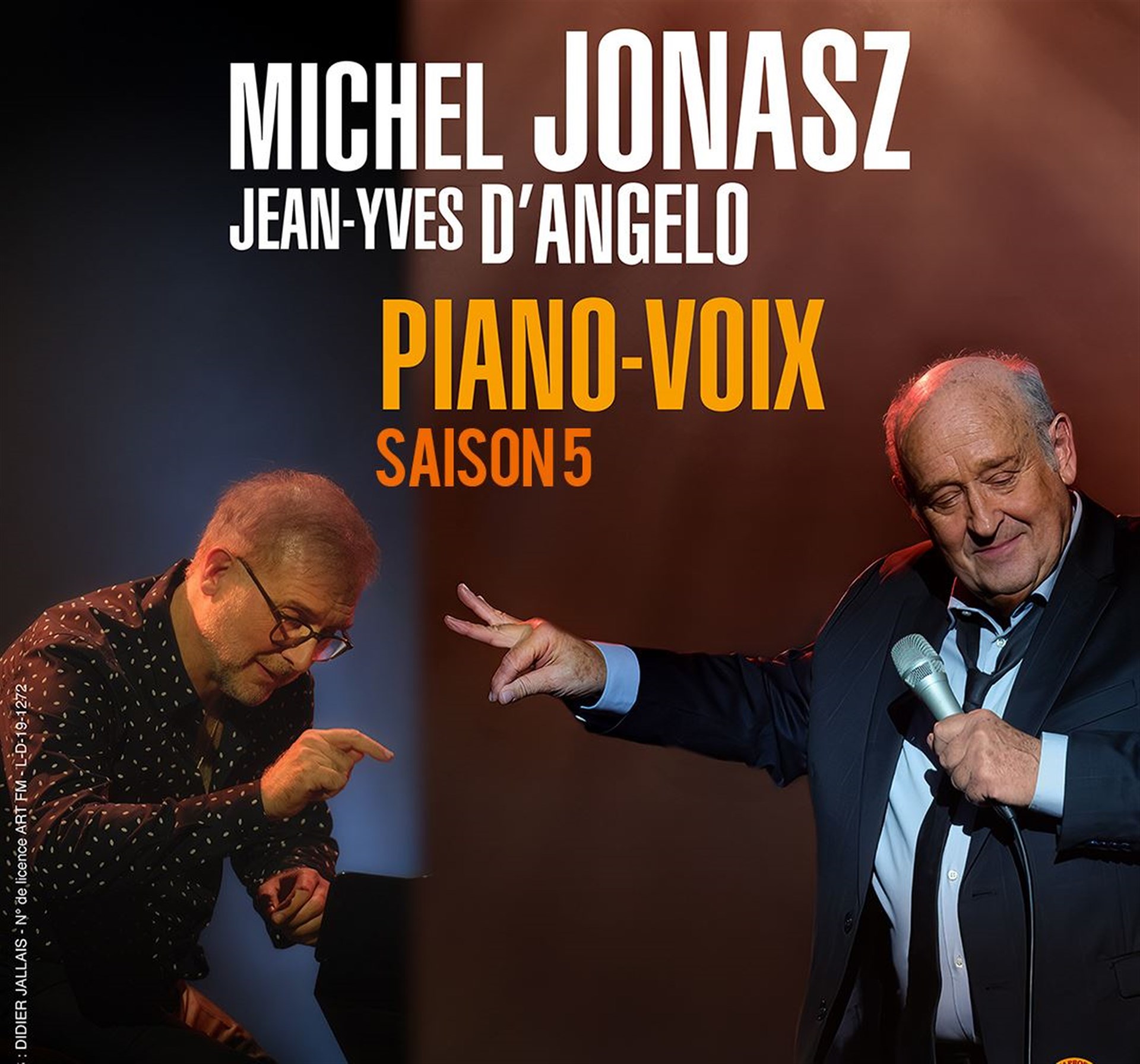 Michel Jonasz et Jean-Yves D'Angelo : Piano-Voix