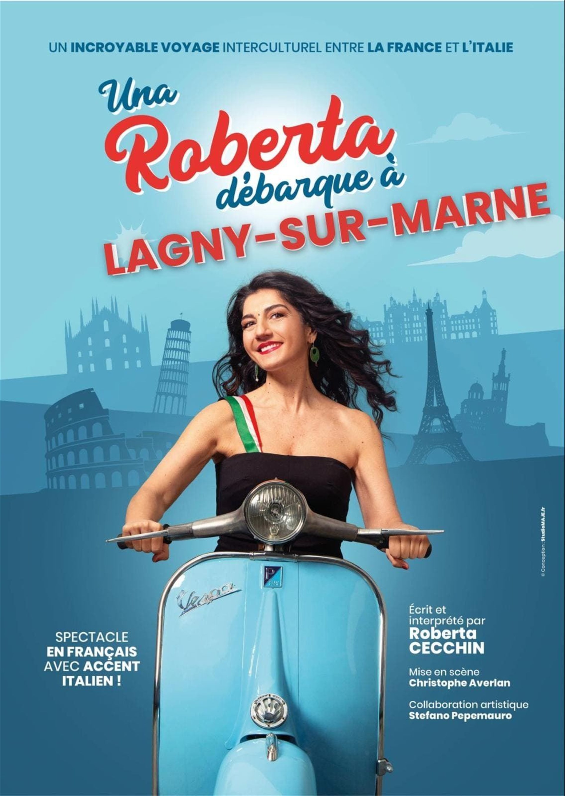 Roberta Cecchin dans Una Roberta débarque à Lagny-sur-Marne
