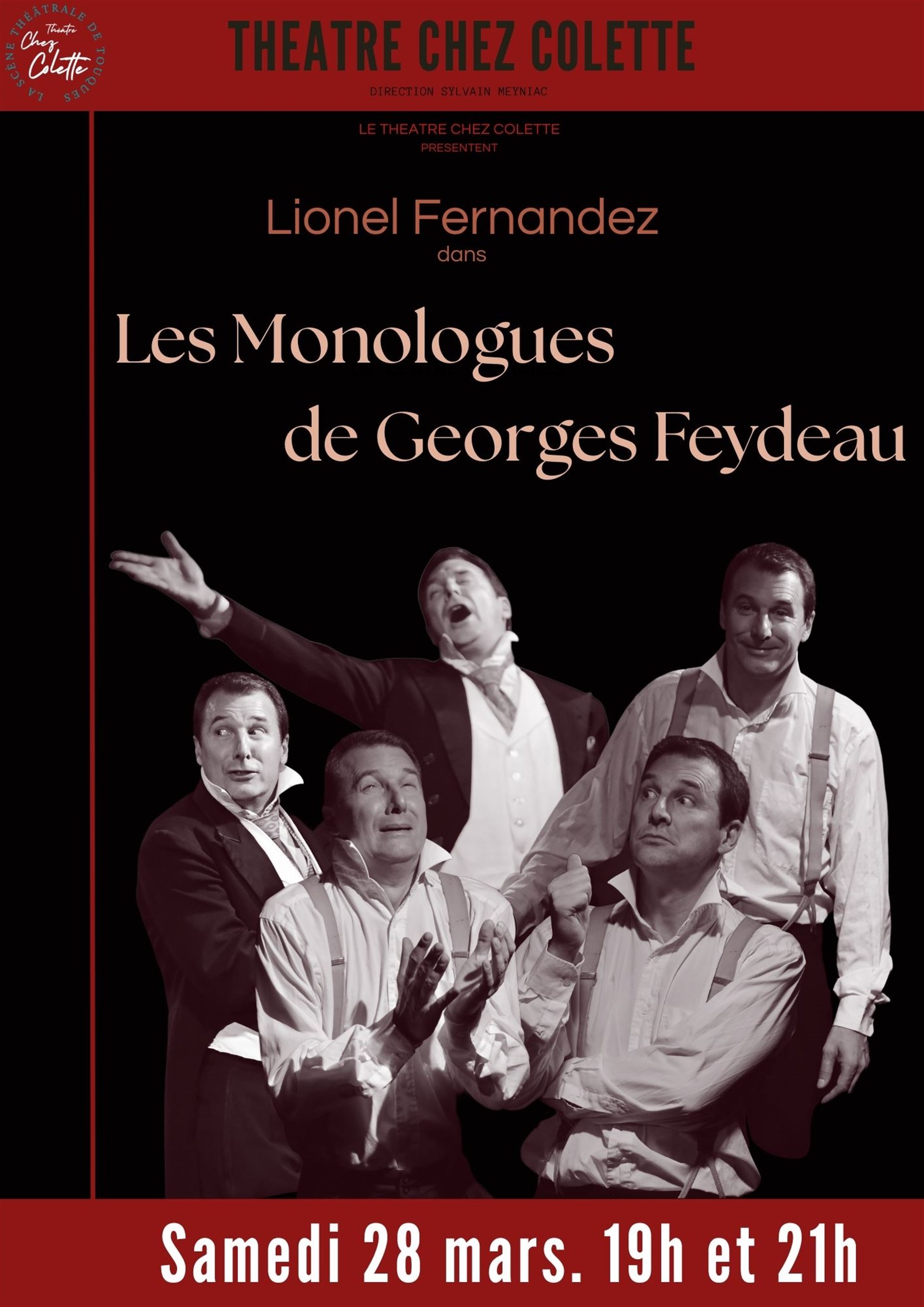 Les monologues de Georges Feydeau