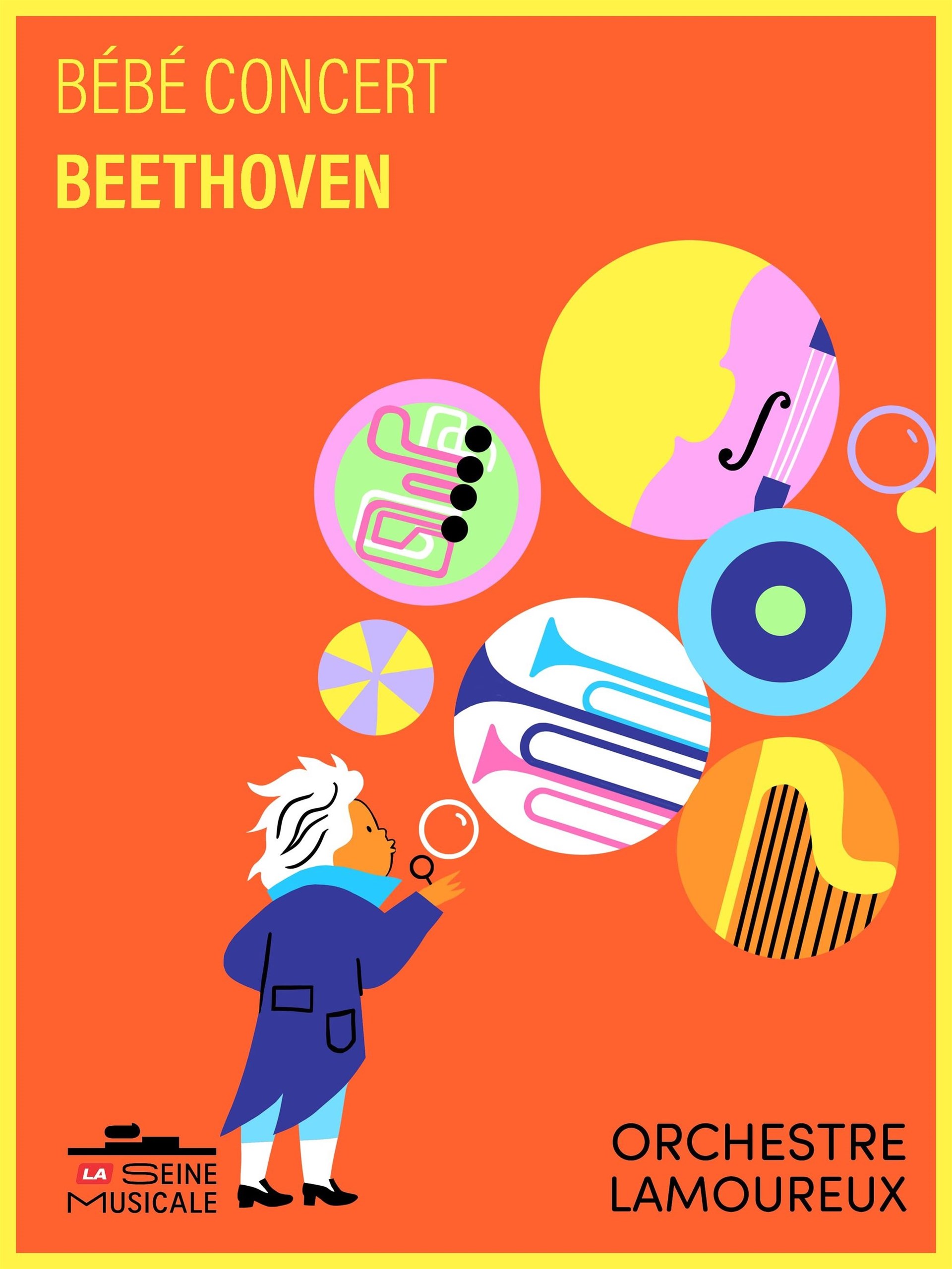 Ode à la Joie par l'Orchestre Lamoureux Bébé concert