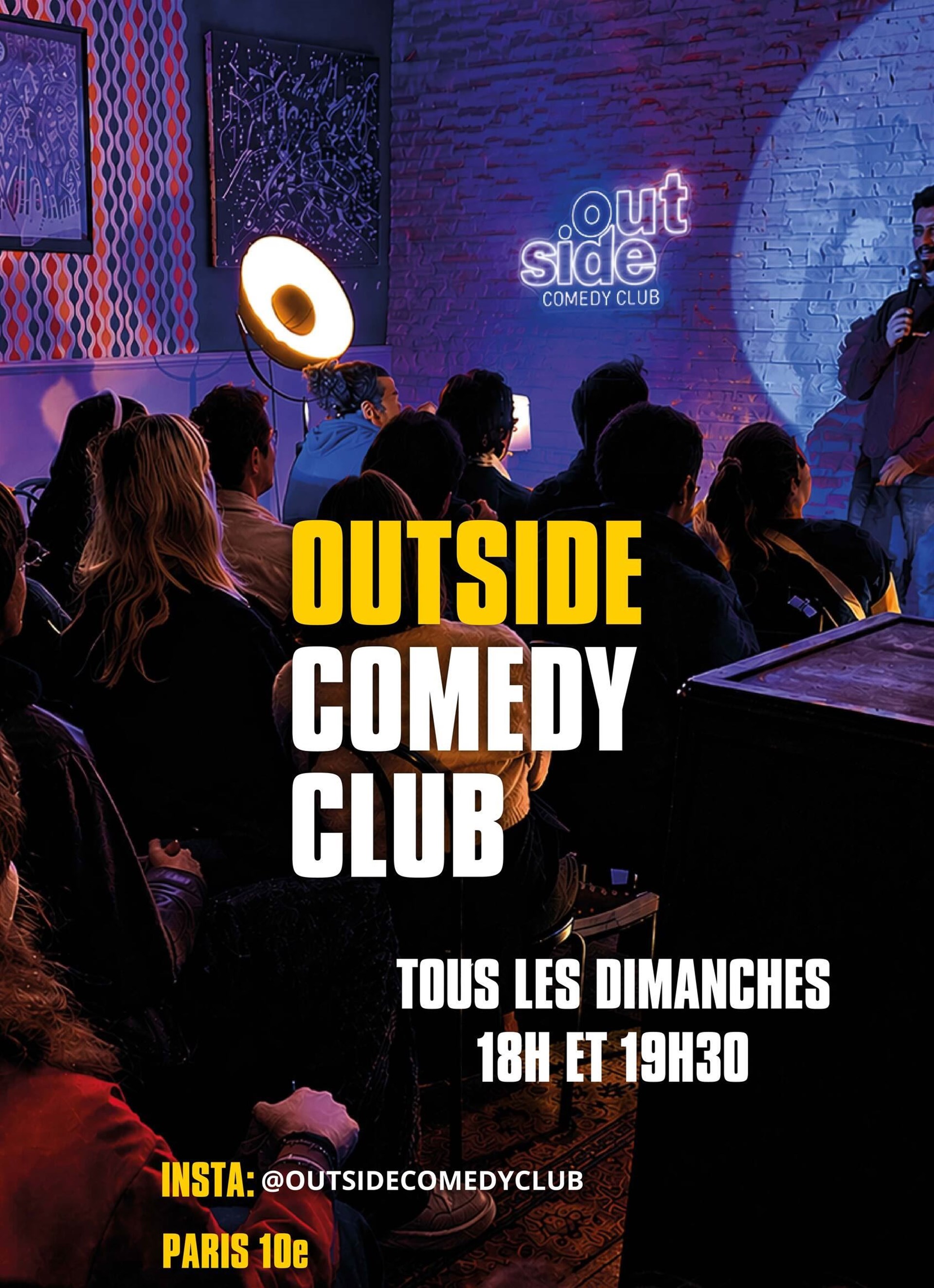 Outside Comedy Club