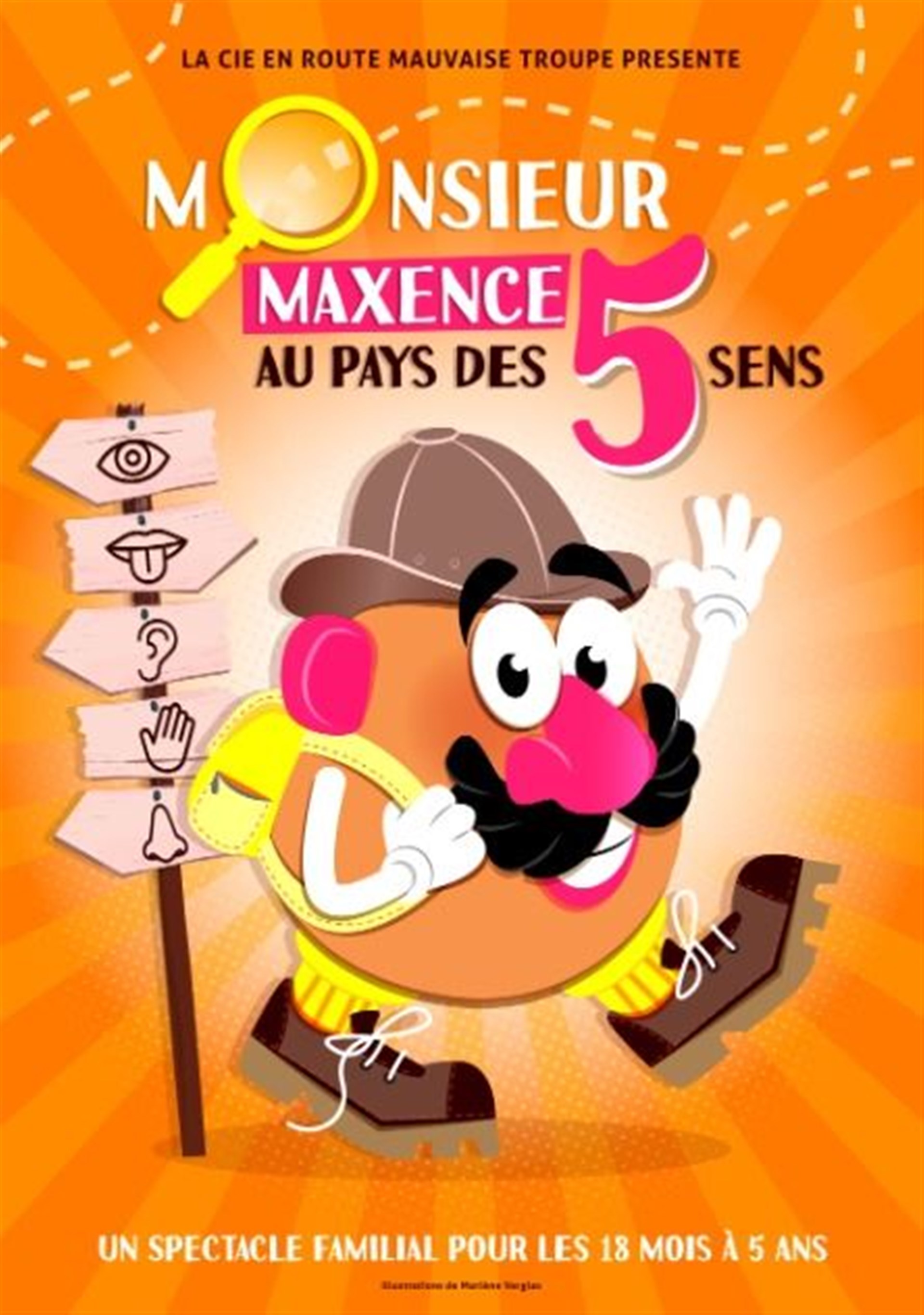 Monsieur Maxence au pays des 5 sens