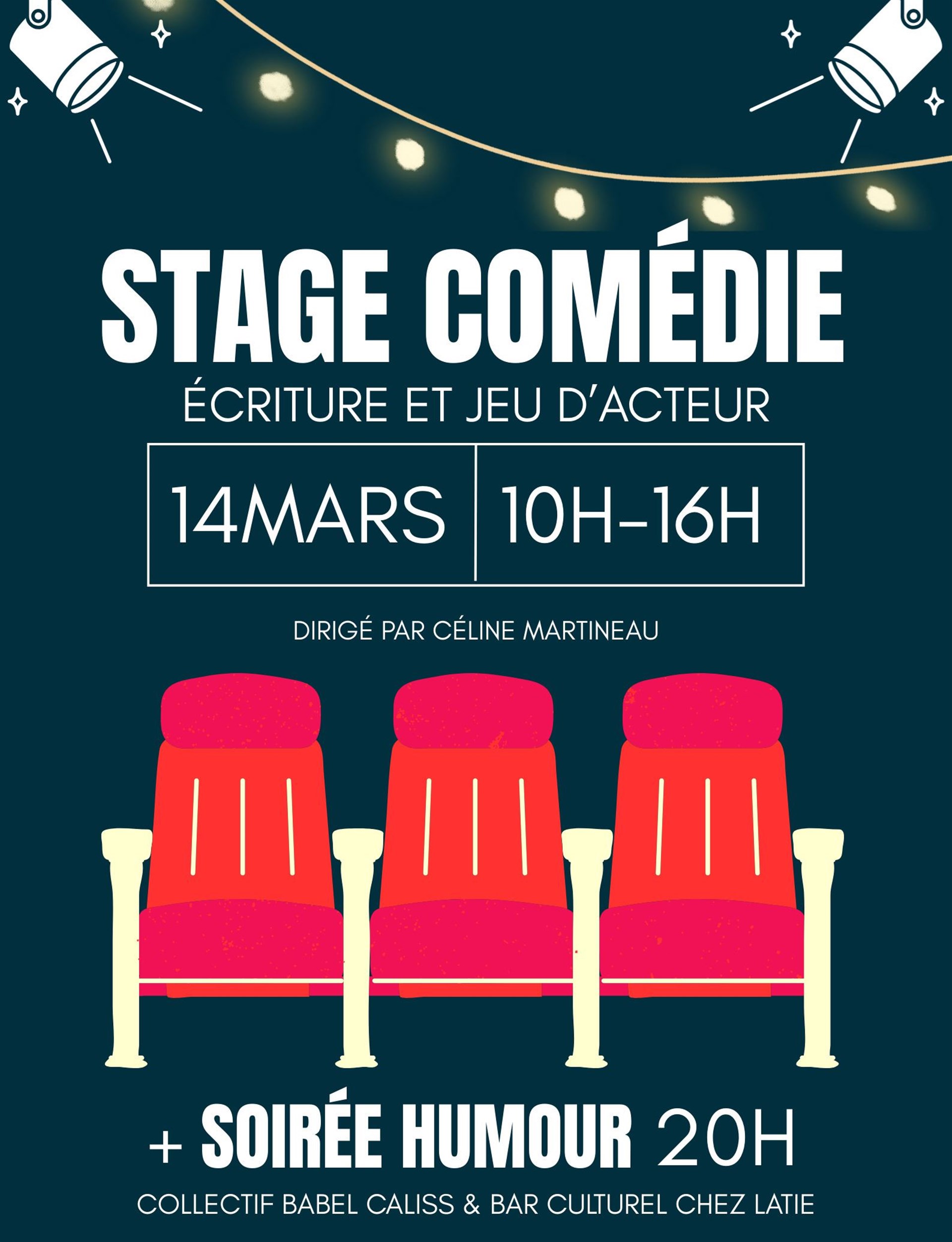 Stage Seul en scène - stand-up