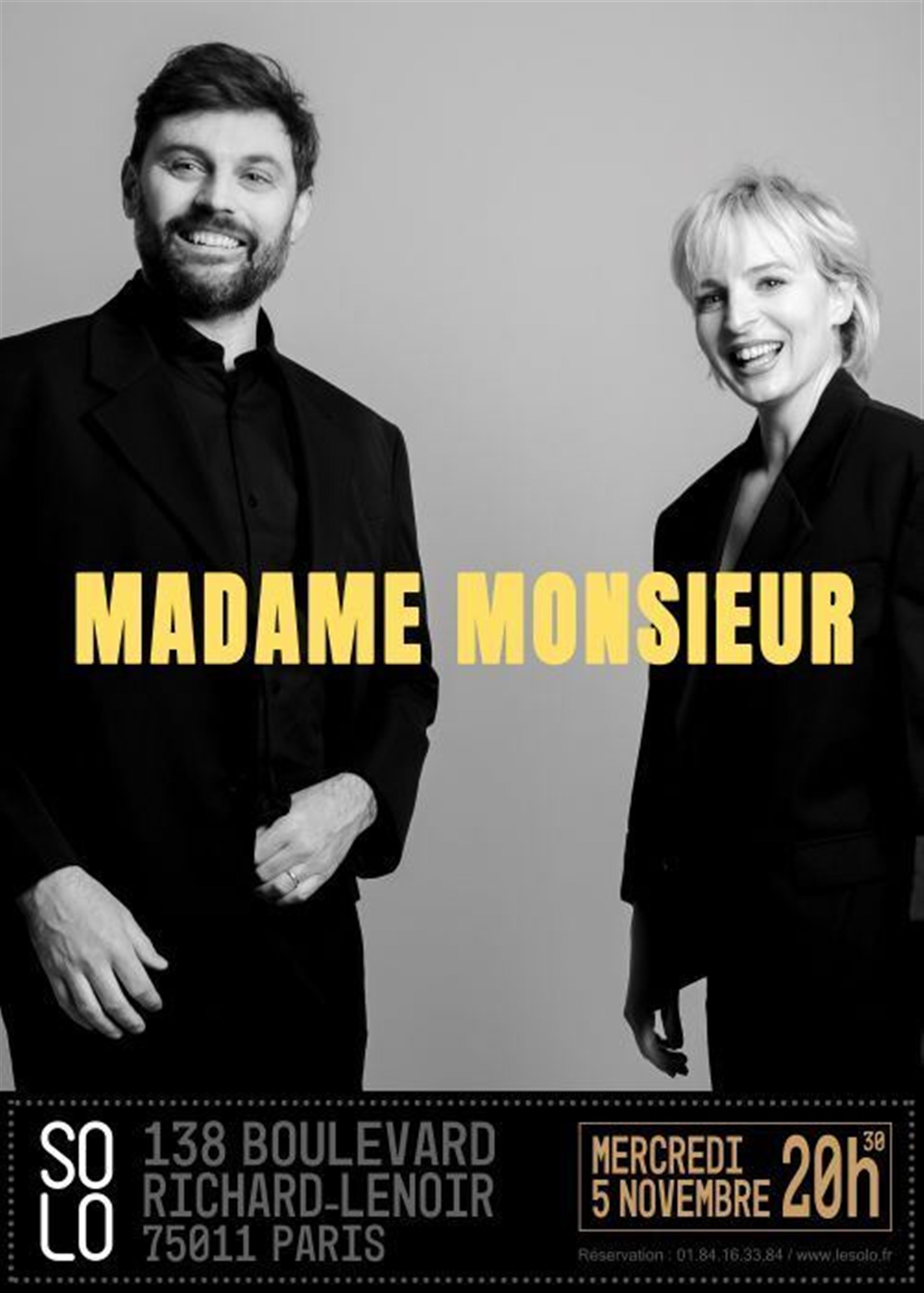 Madame Monsieur comme à la maison