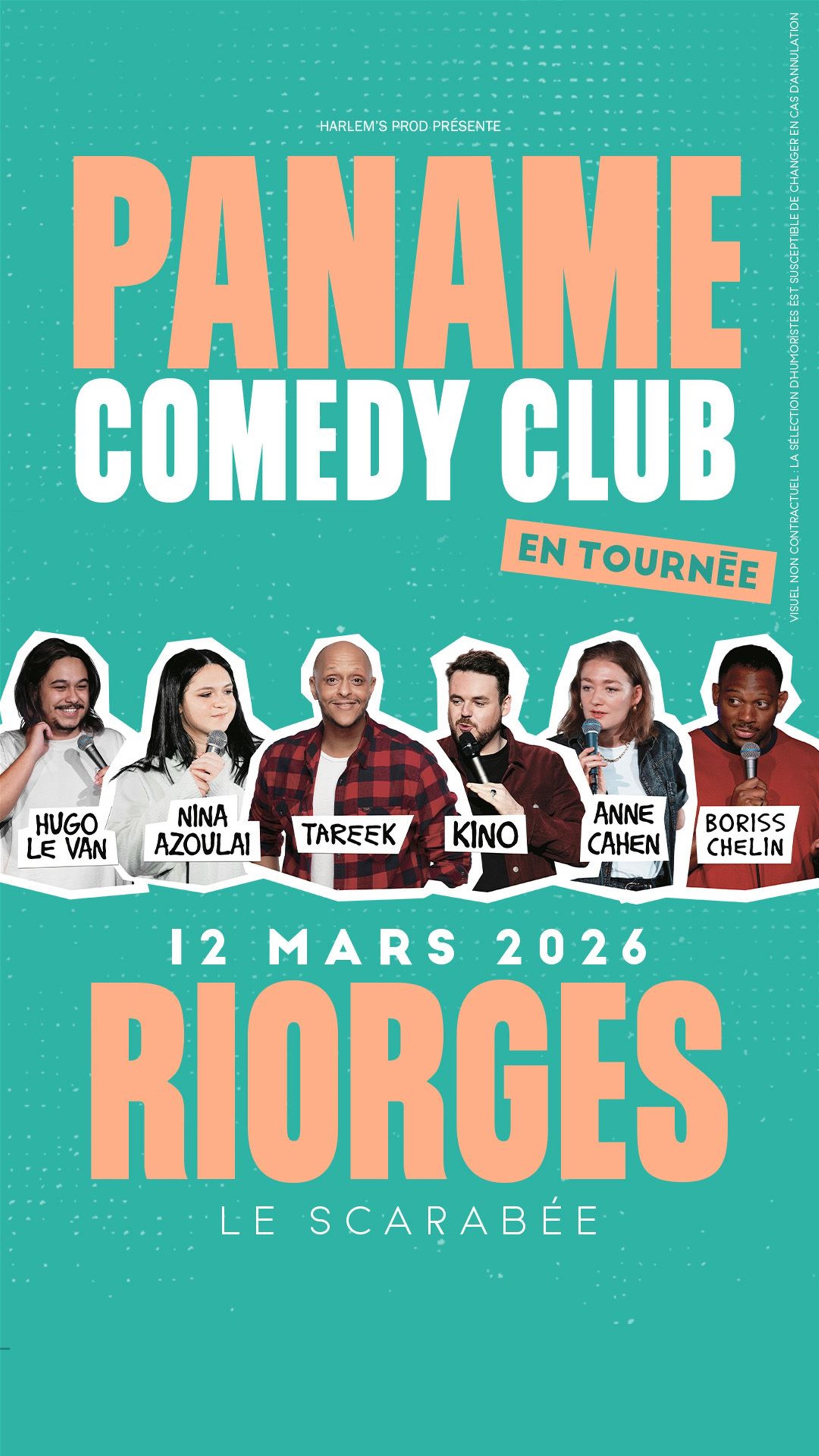 Le Paname Comedy Club En tournée