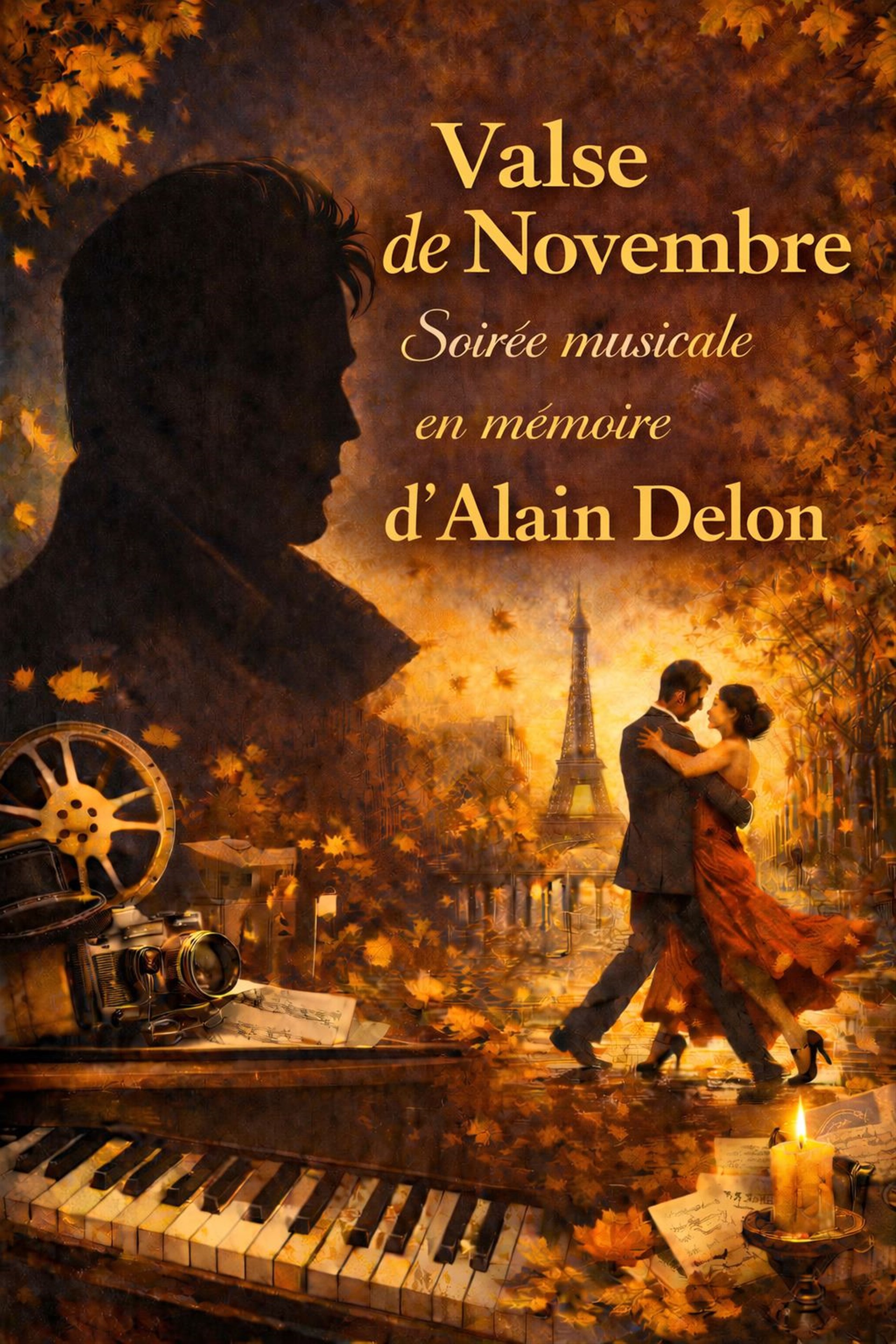 Valse de Novembre : Soirée musicale en mémoire d'Alain Delon