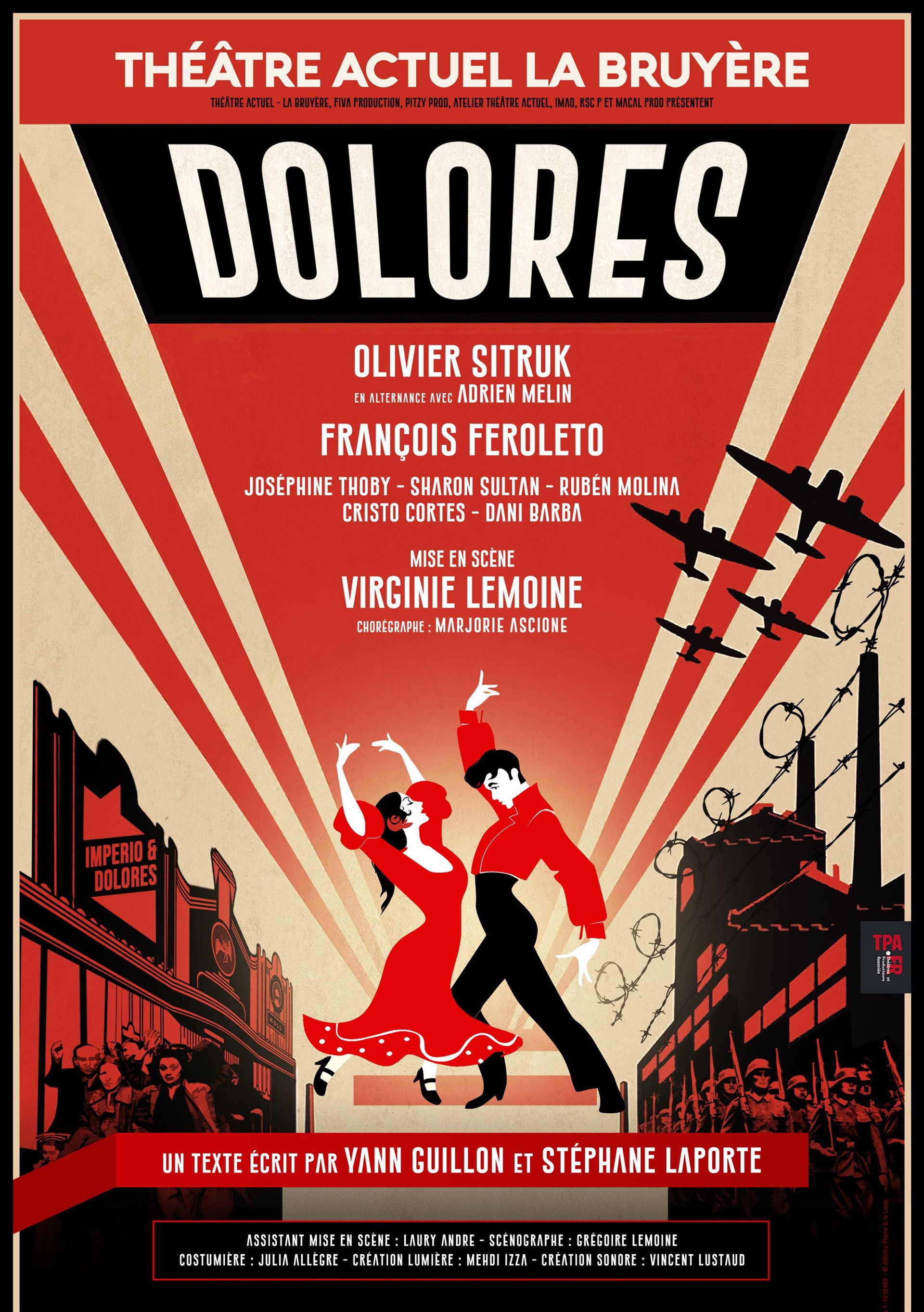 Dolores à Paris : théâtre, flamenco et mémoire
