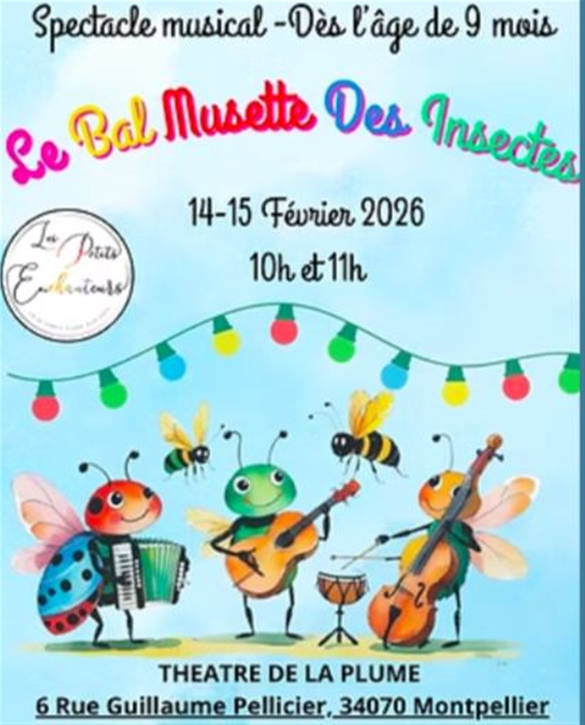 Le bal musette des insectes
