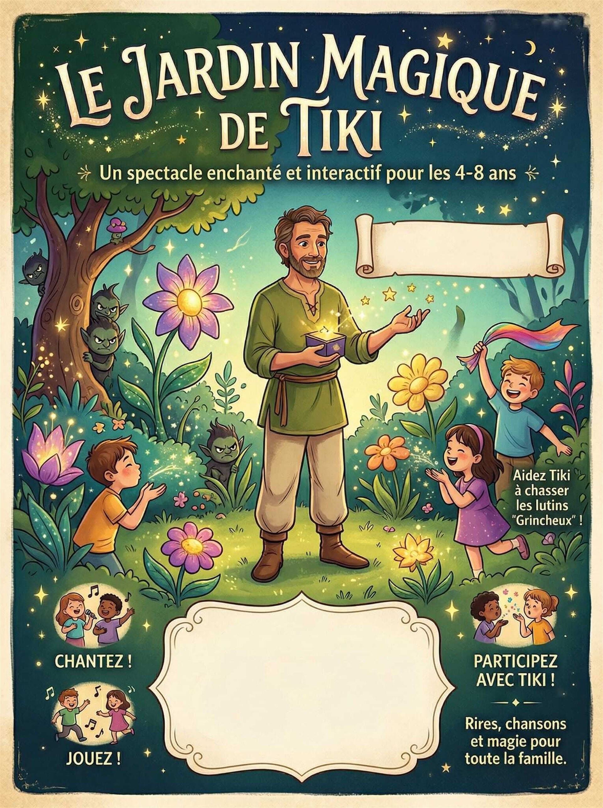 Le jardin magique de Tiki