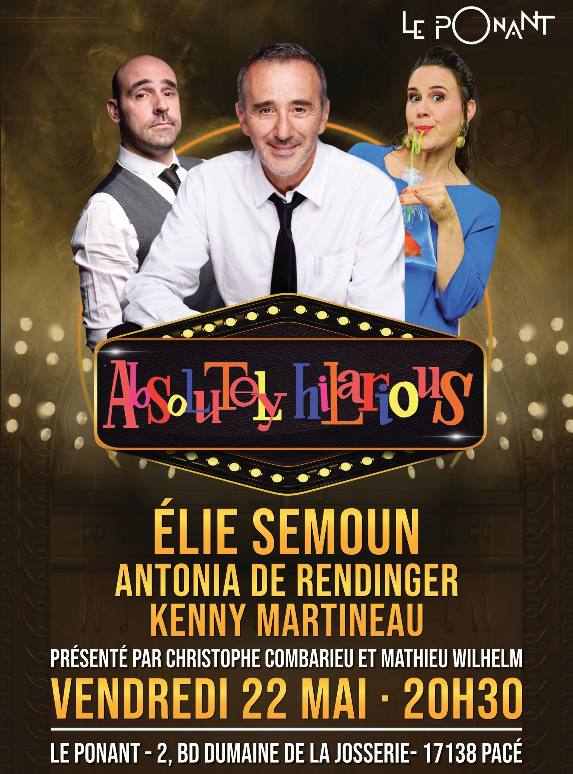 Absolutely Hilarious avec Élie Semoun