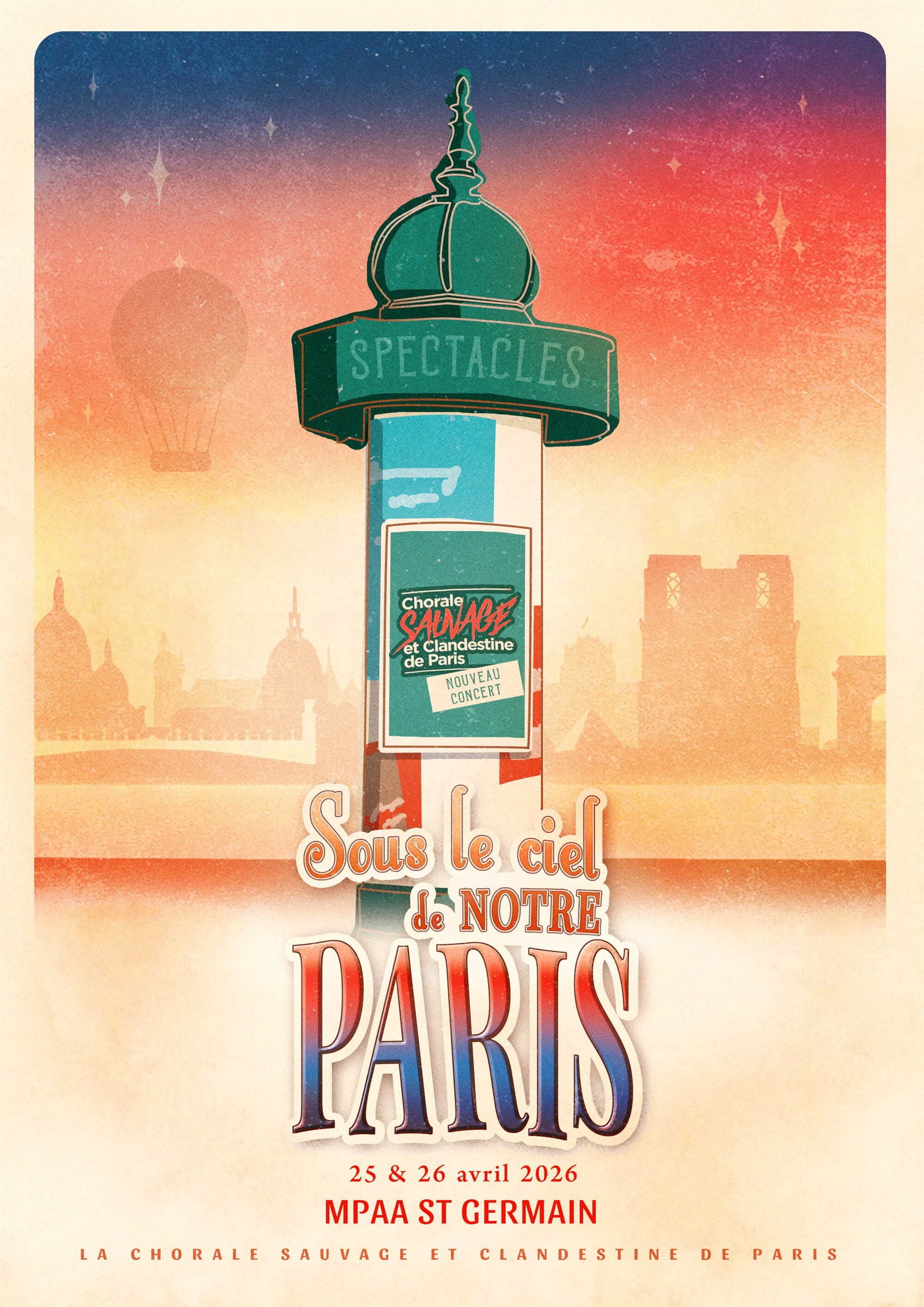 Sous le ciel de notre Paris