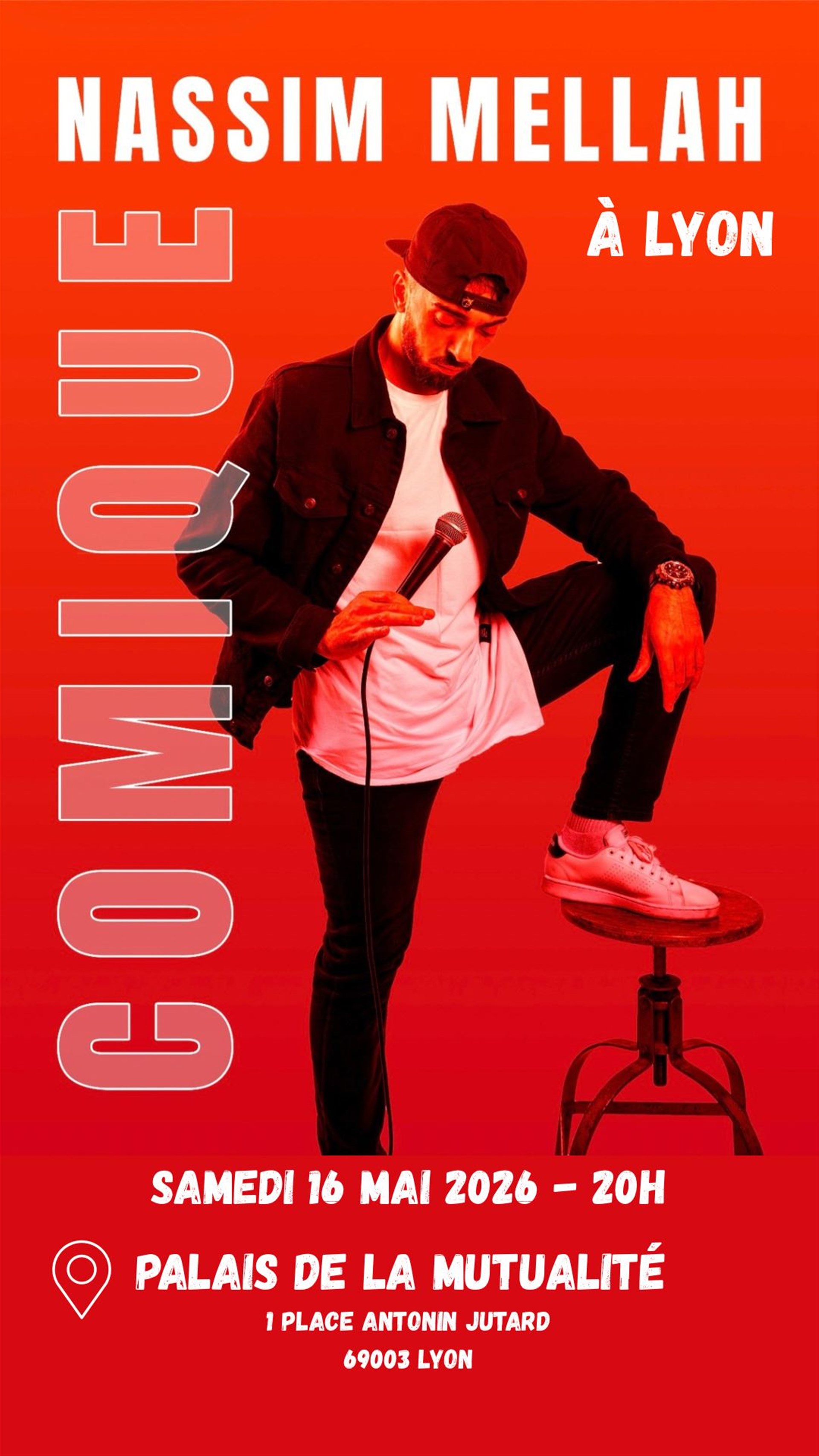 Nassim Mellah dans Comique