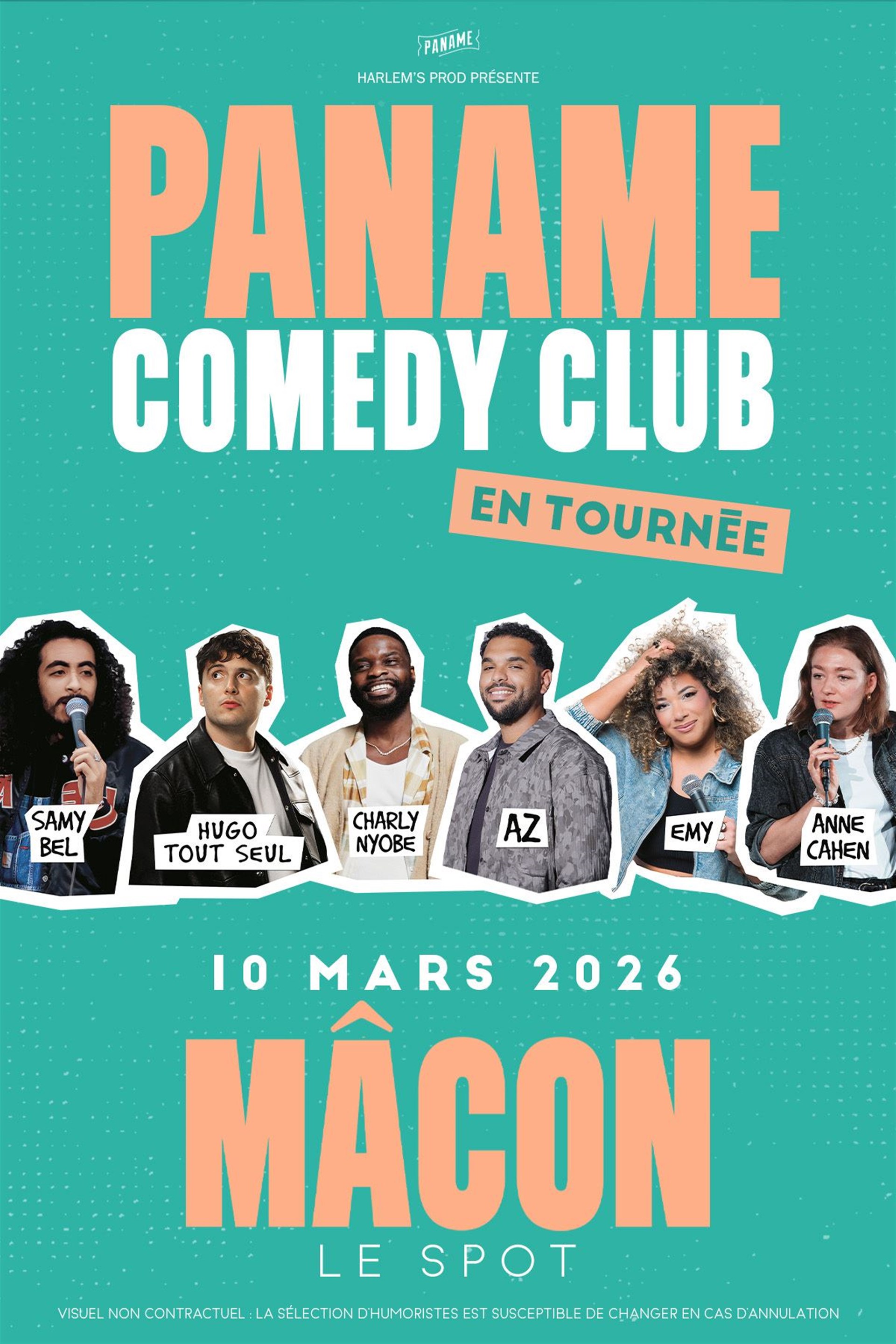 Le Paname Comedy Club En tournée