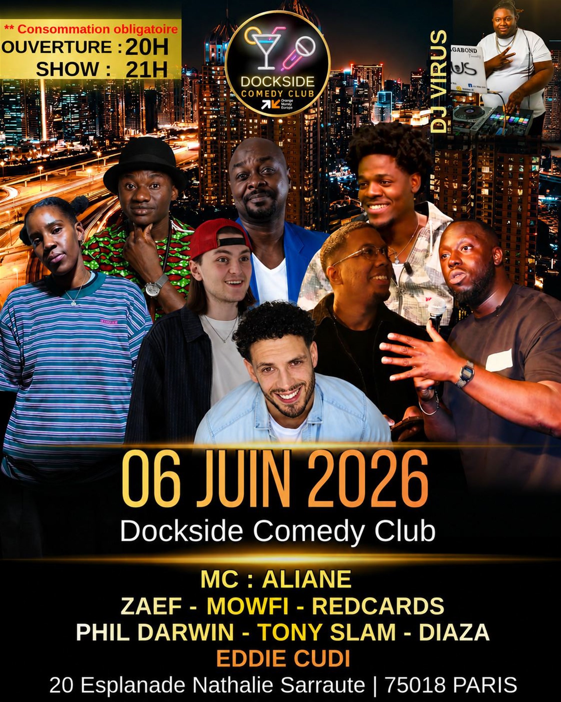 Dockside Comedy Show