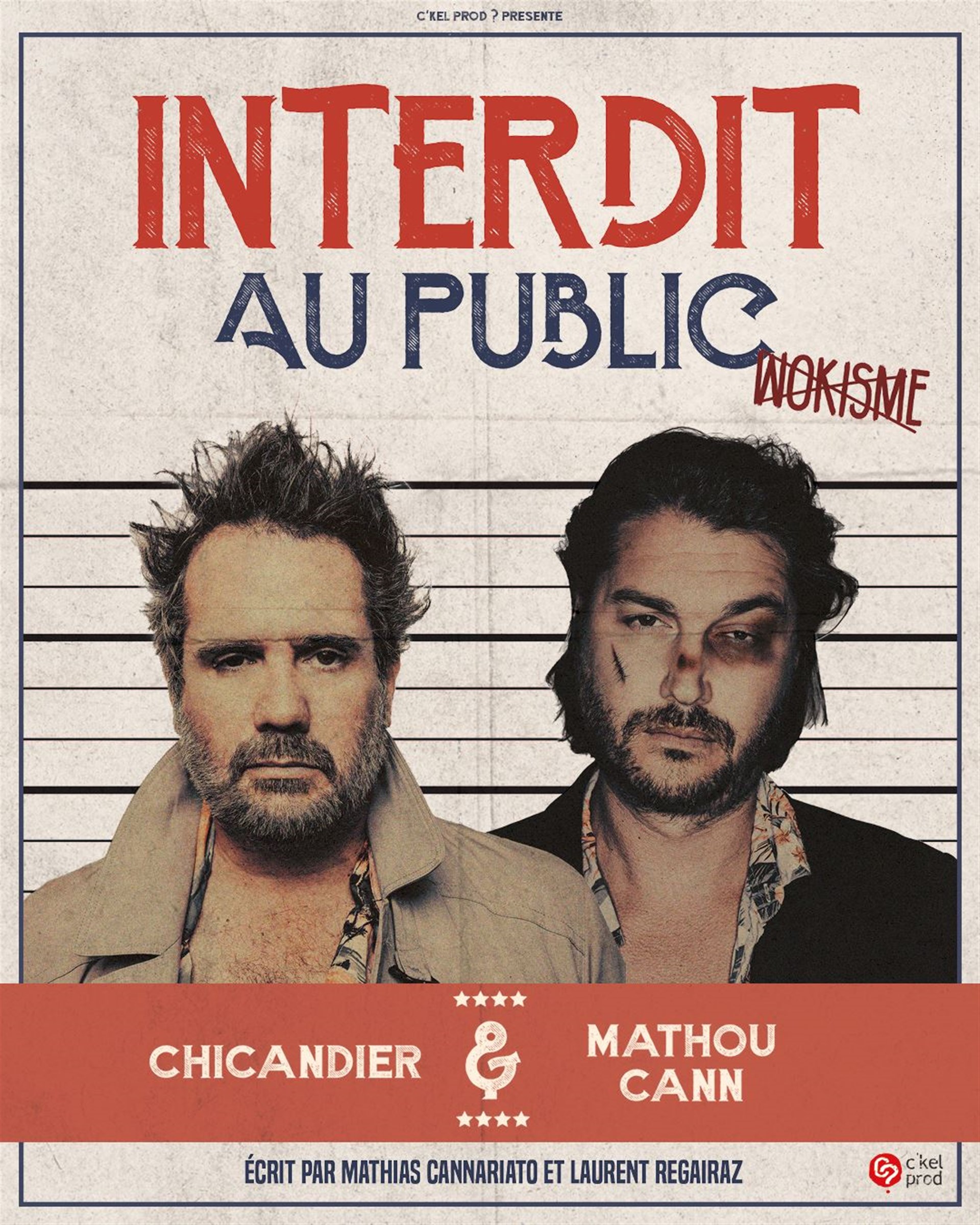 Chicandier et Mathou Cann dans Interdit au public