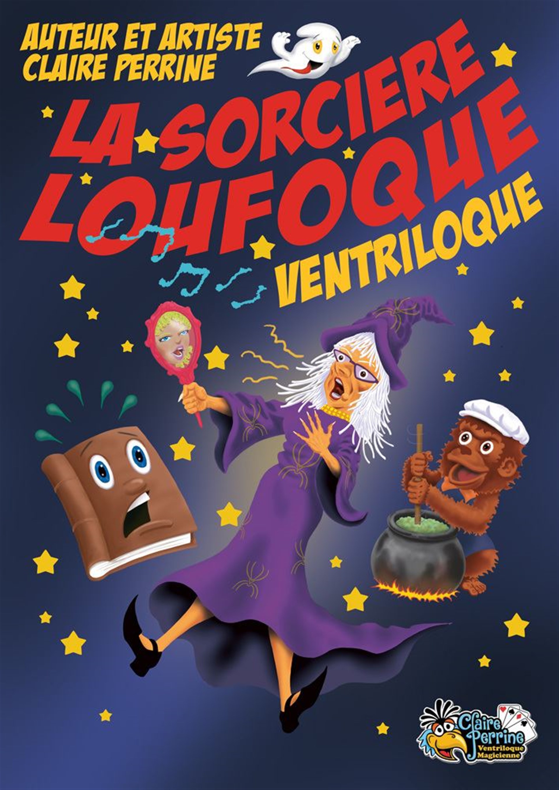 La sorcière loufoque, ventriloque