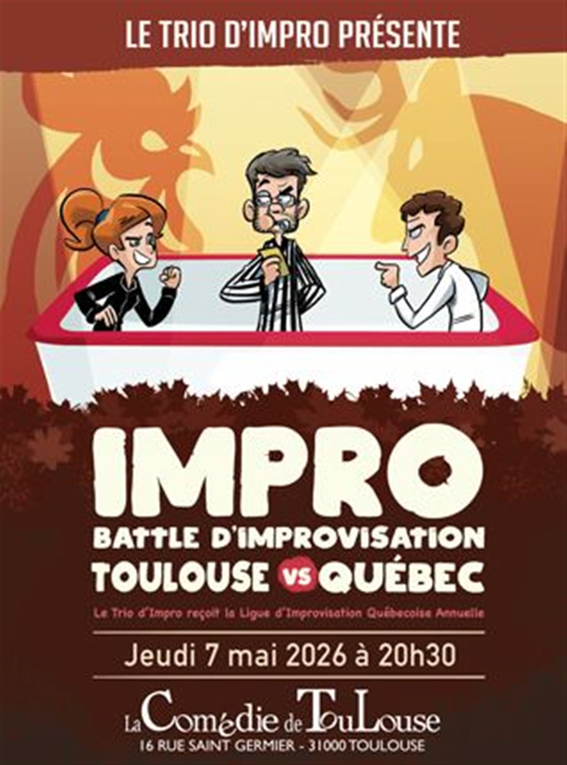 Battle d'impro : Trio d'impro vs LIQA