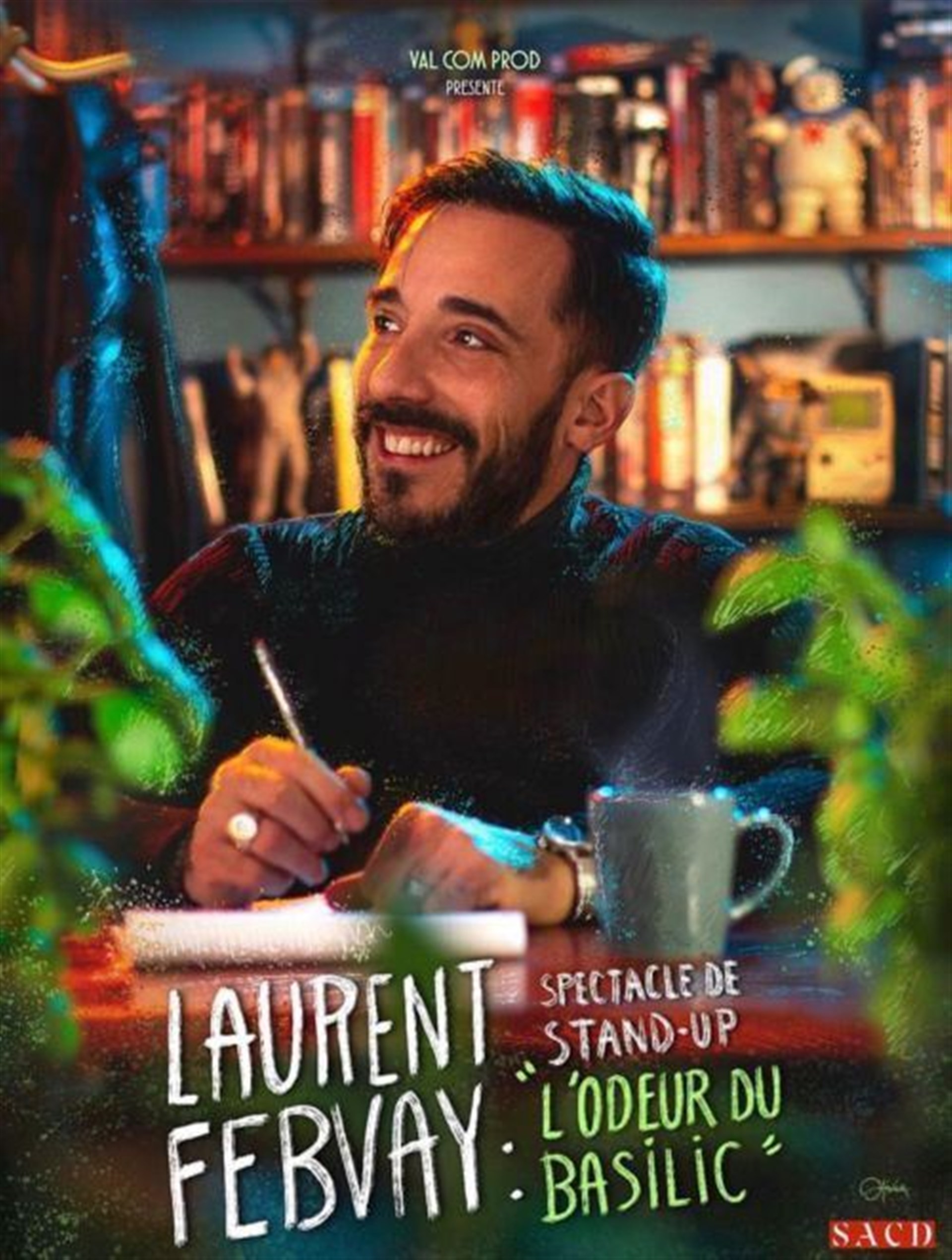 Laurent Febvay dans L'odeur du Basilic
