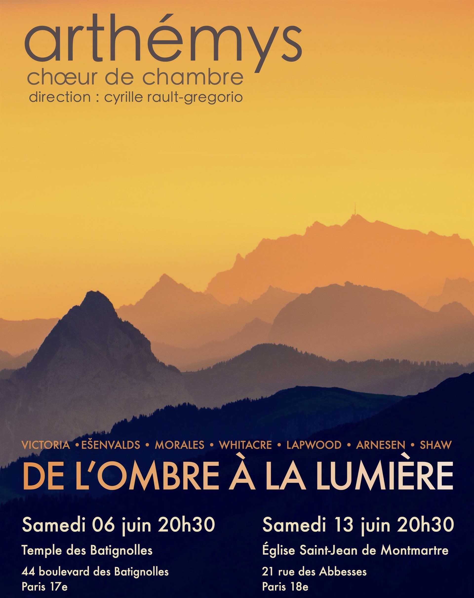De l'ombre à la lumière