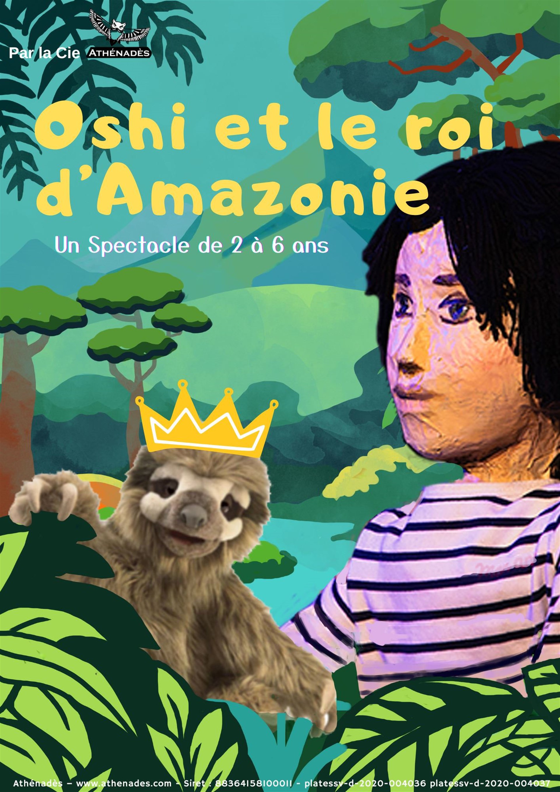 Oshi et le roi de l'Amazonie