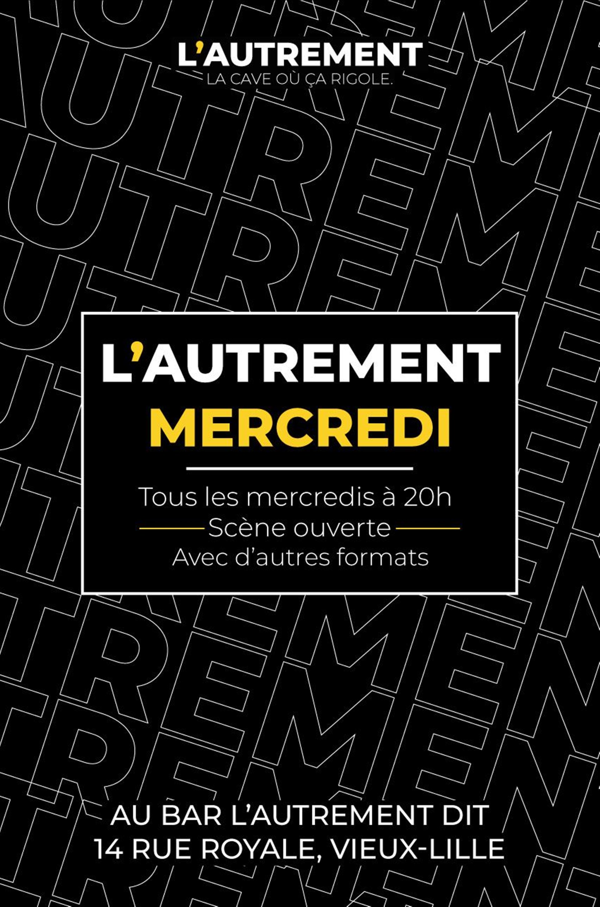 Scène ouverte de L'Autrement Mercredi