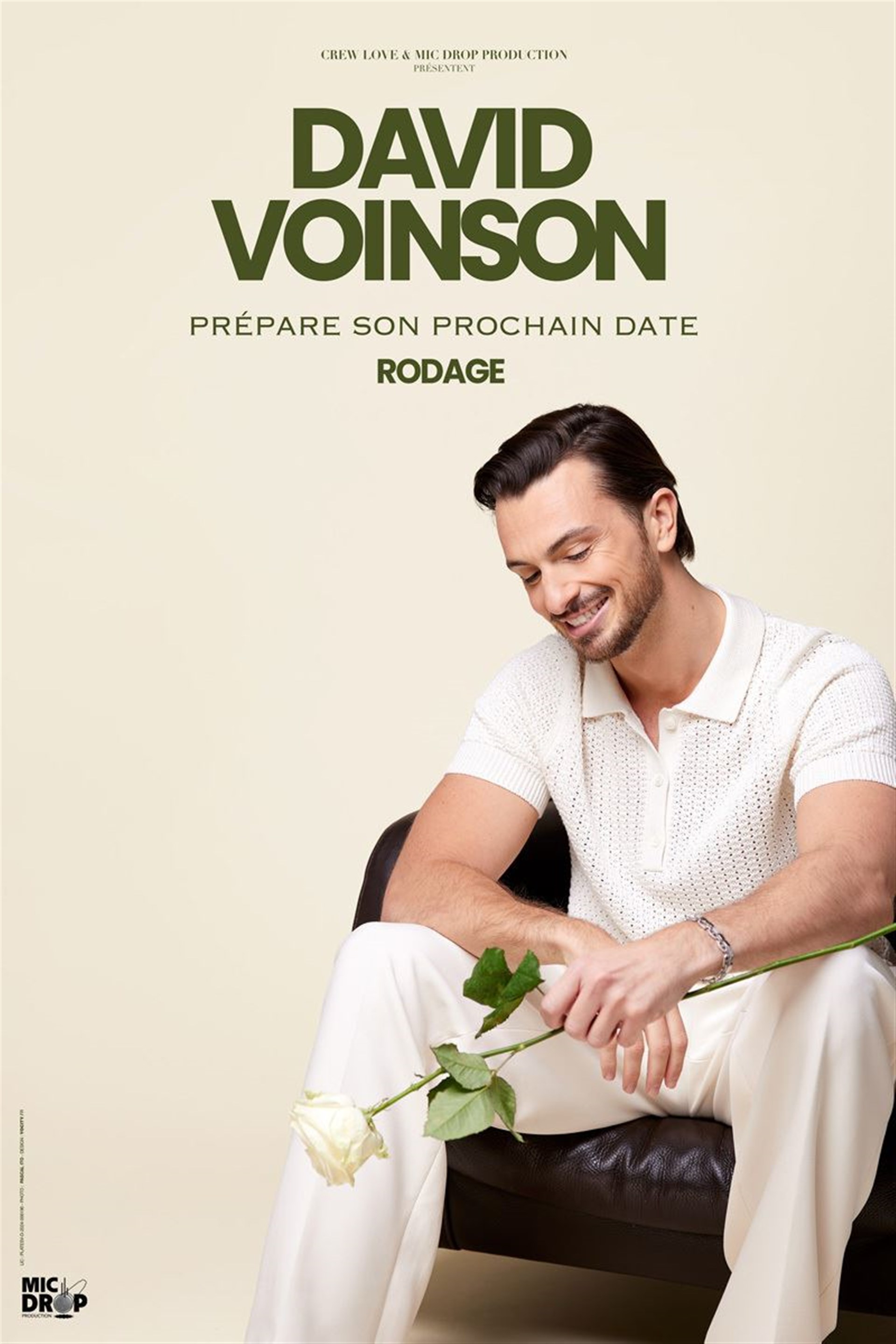 David Voinson nouveau spectacle en rodage