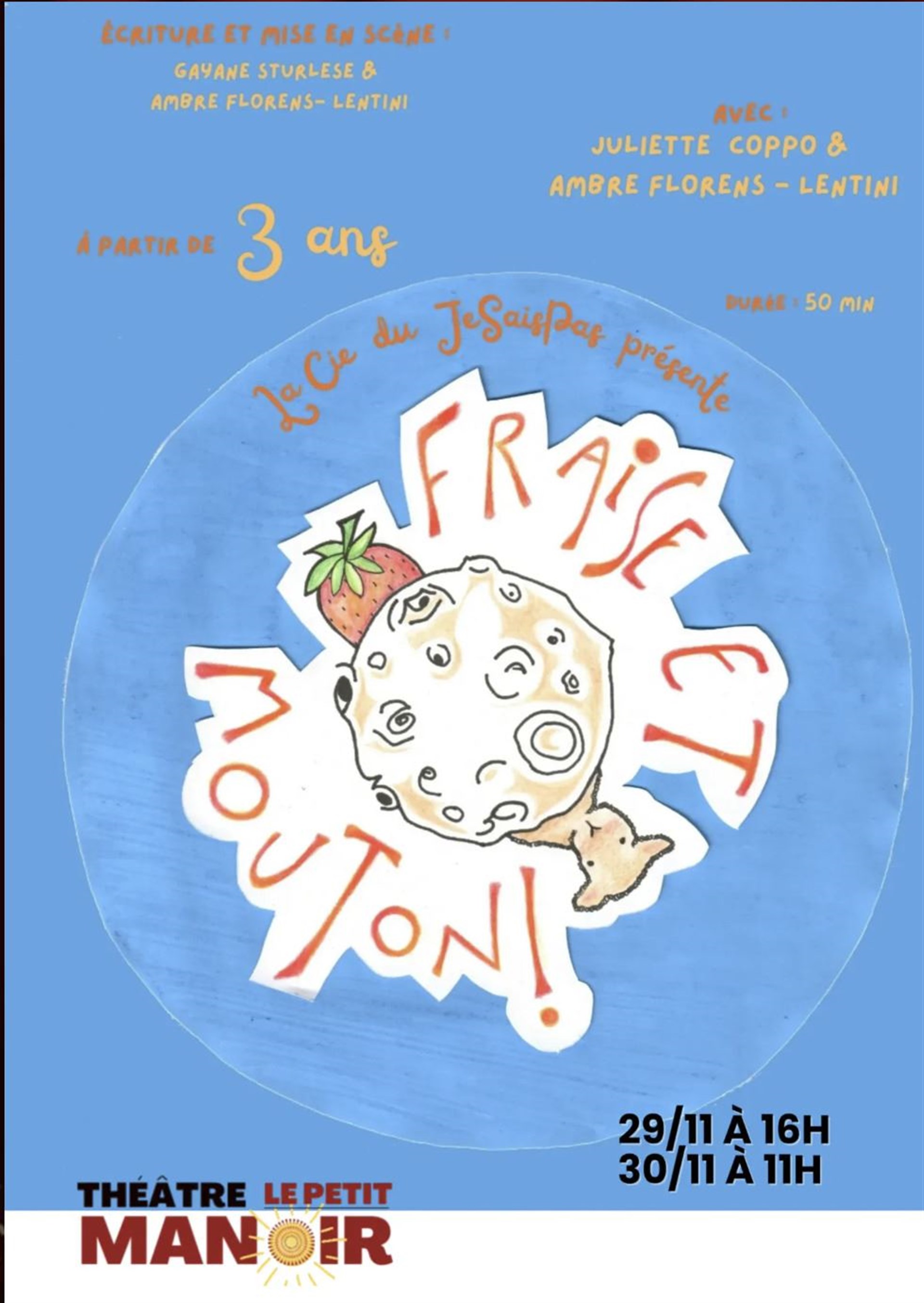 Fraise et mouton