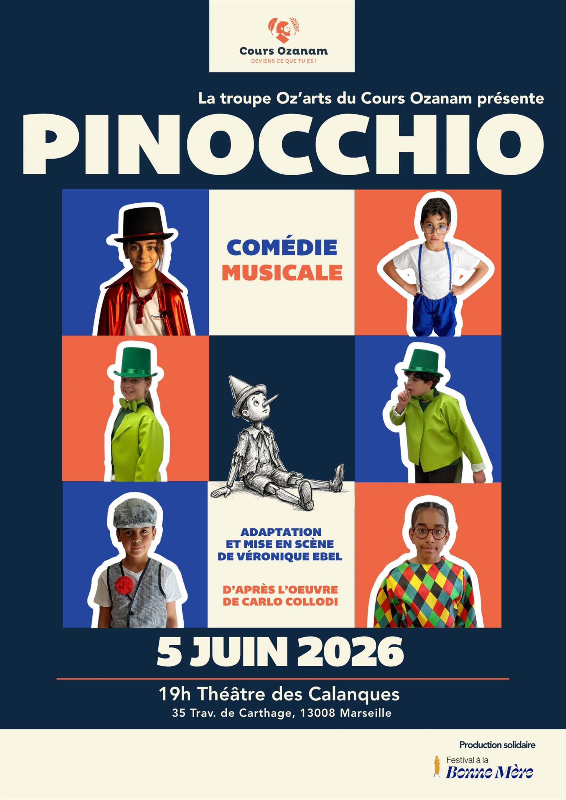 Pinocchio par la troupe Oz Arts