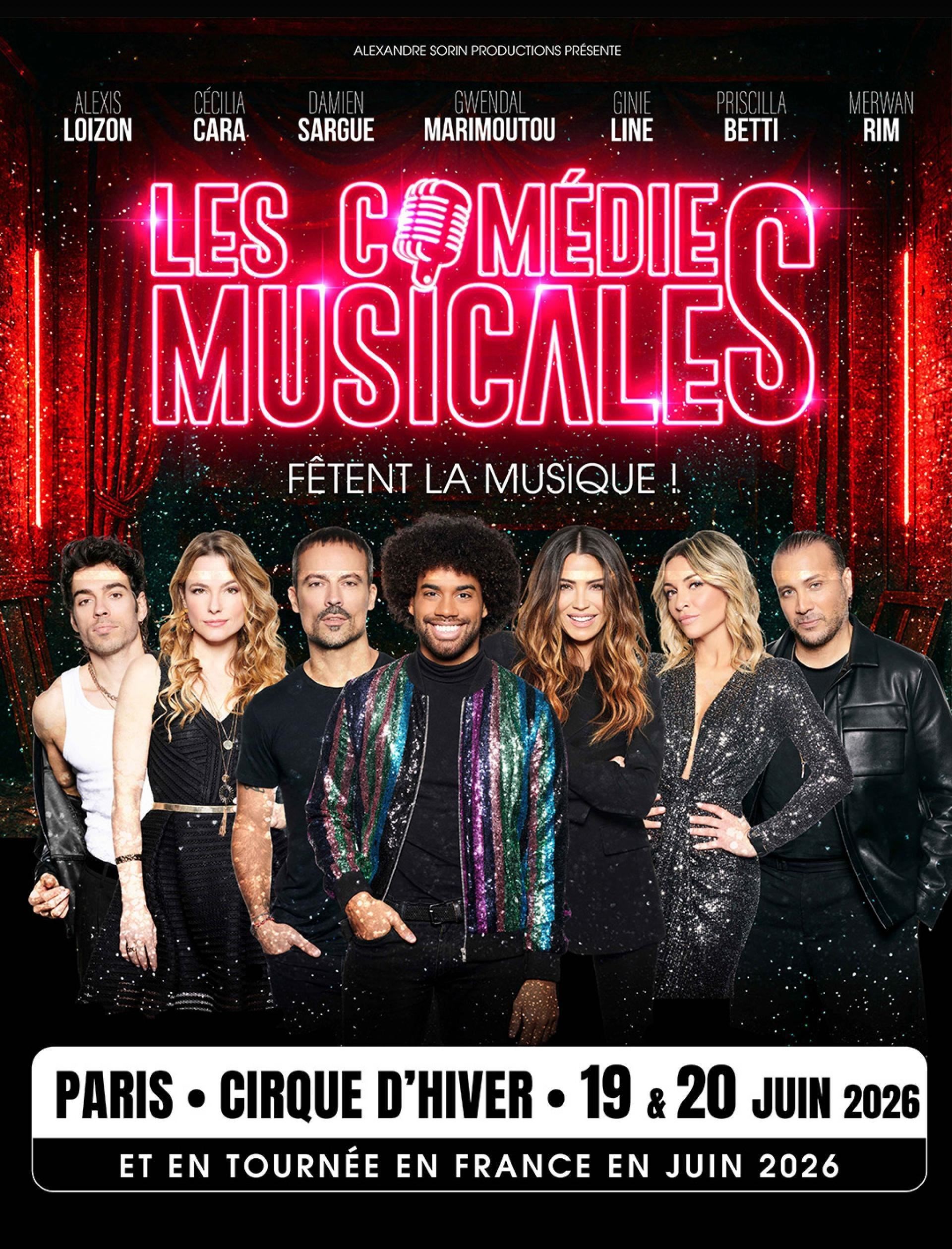 Les comédies musicales - Le concert