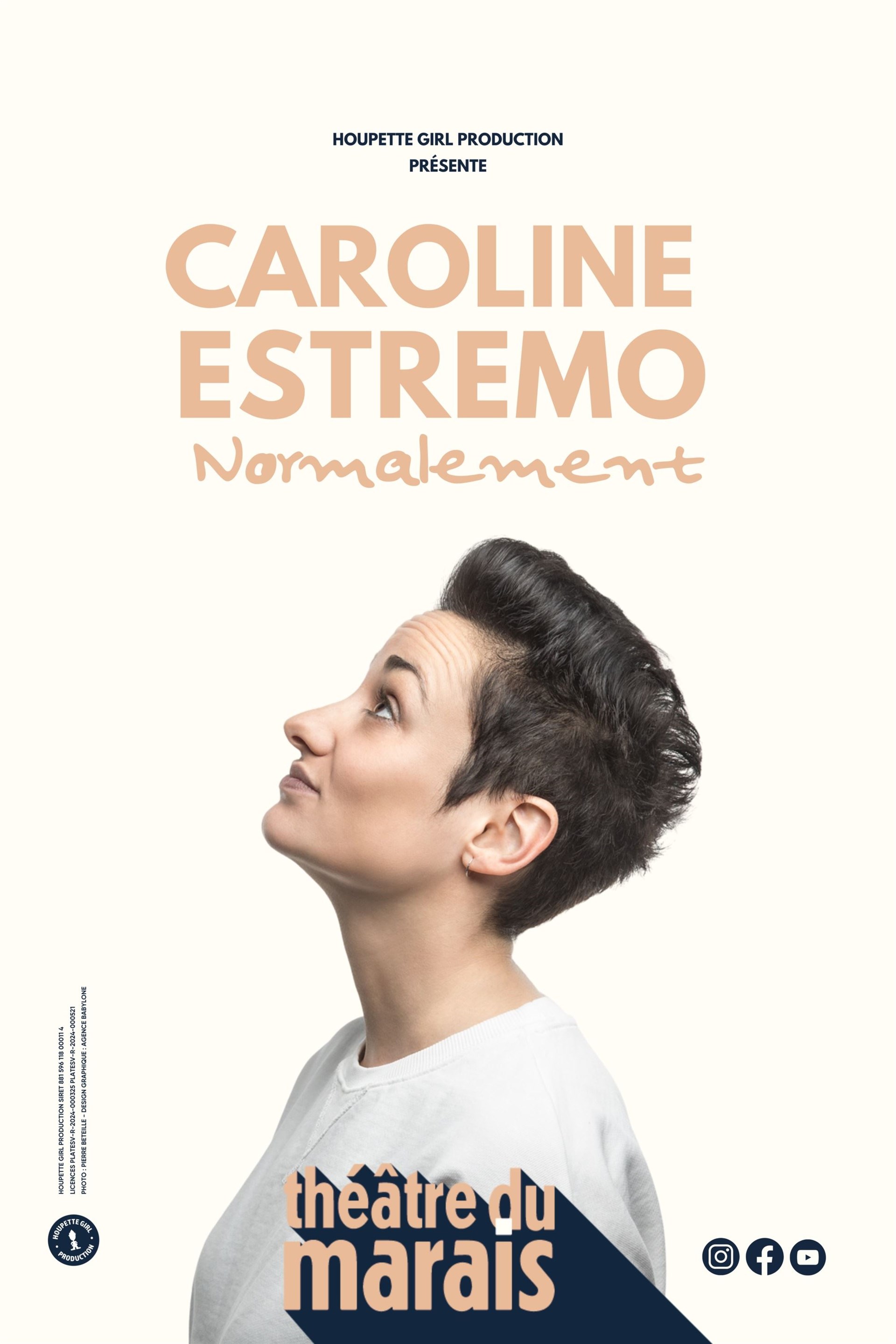 Caroline Estremo dans Enfin, normalement