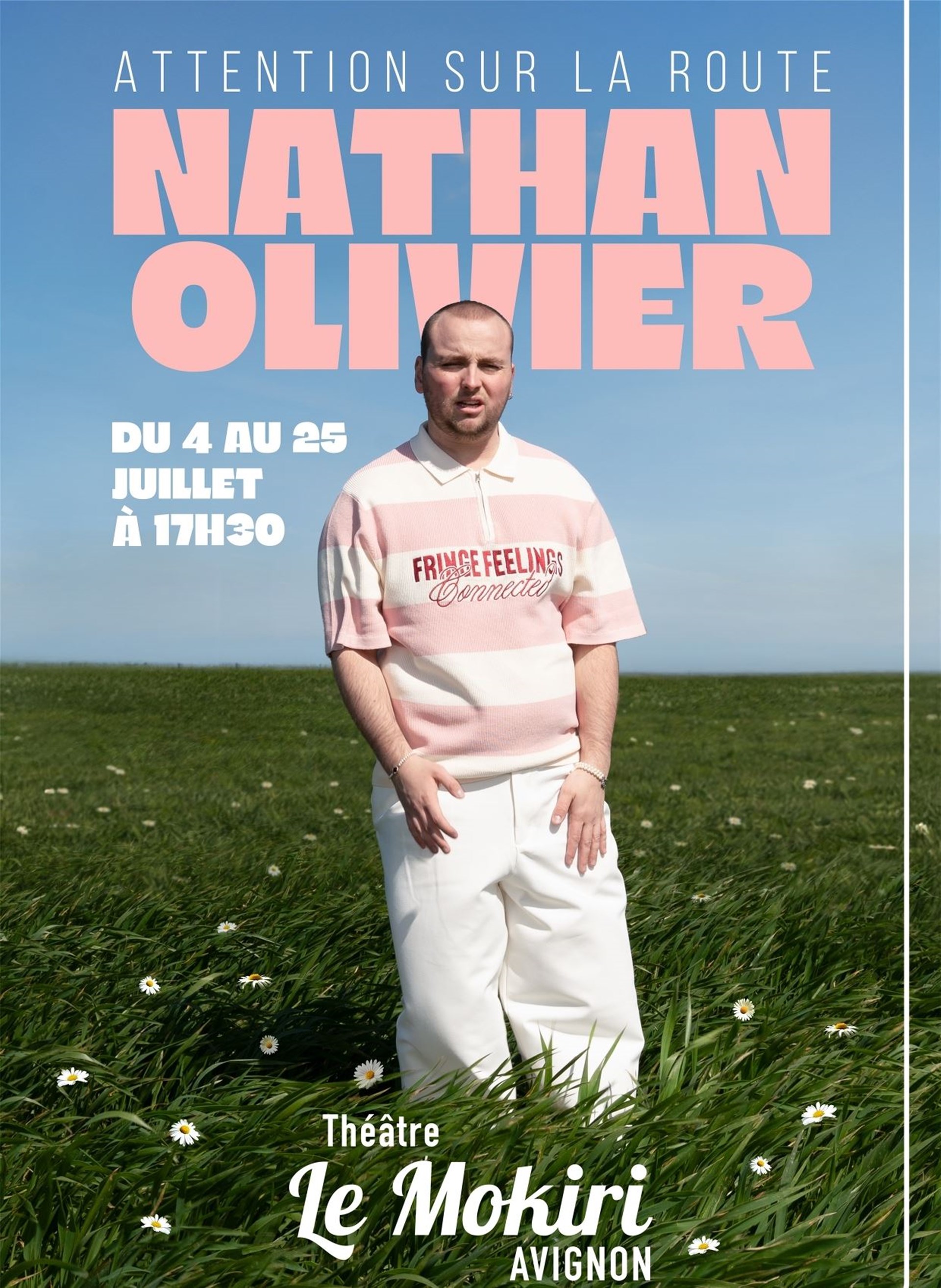 Nathan Olivier dans Attention sur la route