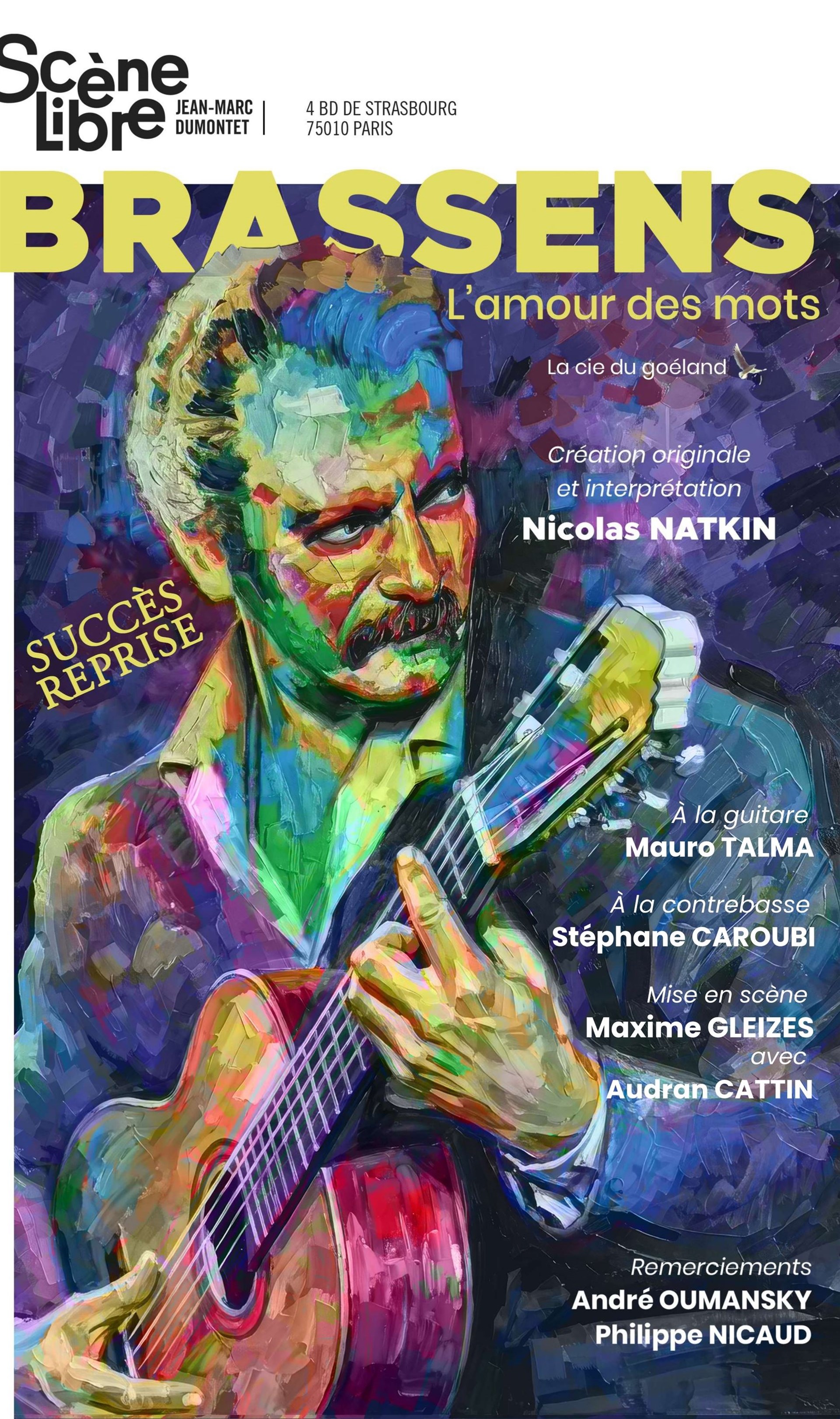 Brassens l'amour des mots