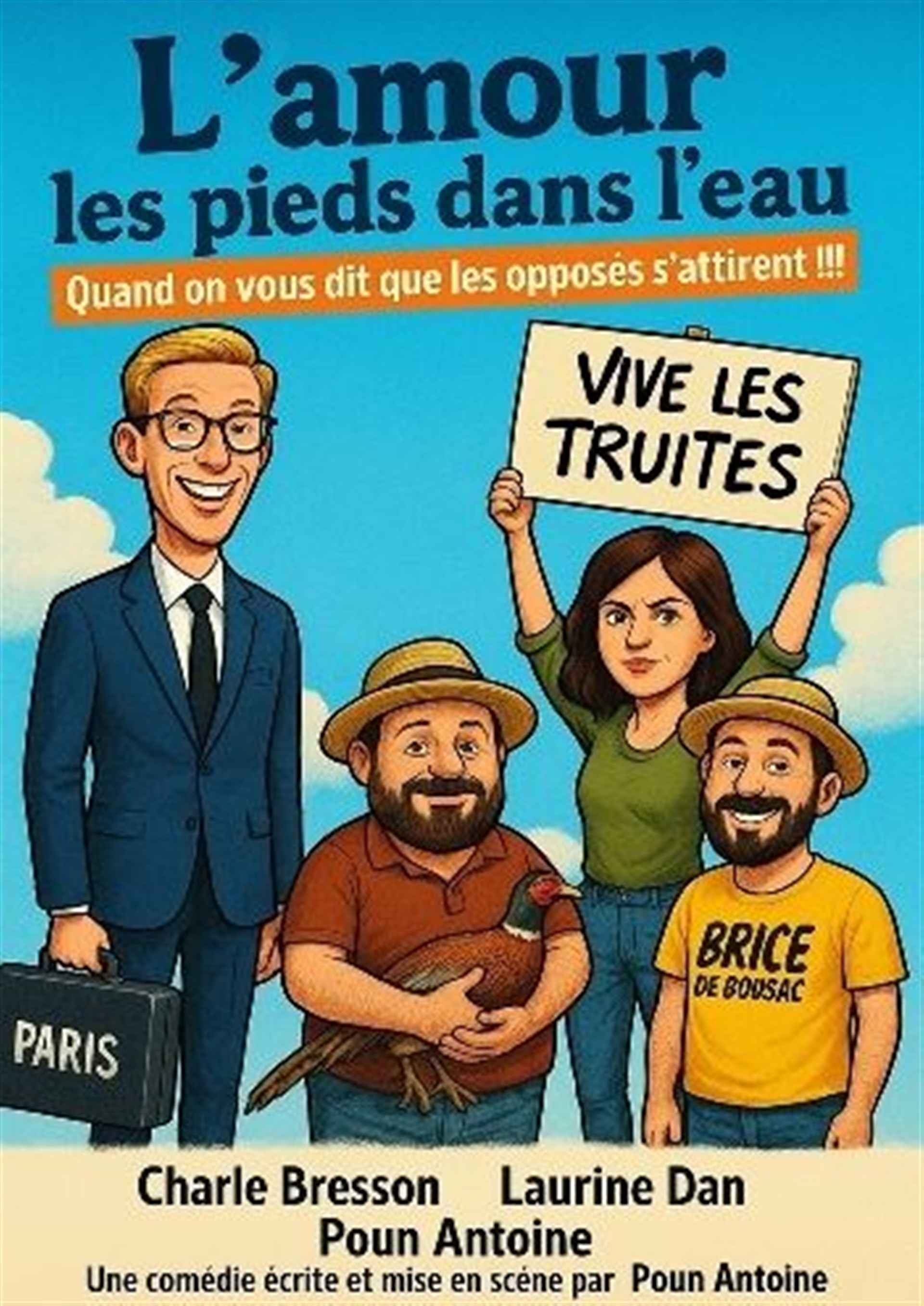L'amour les pieds dans l'eau