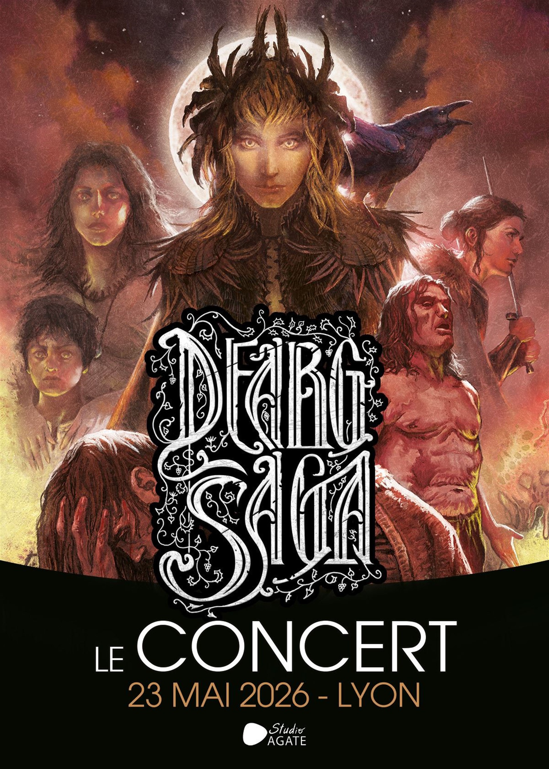Dearg Saga – Concert immersif dans un univers gothique