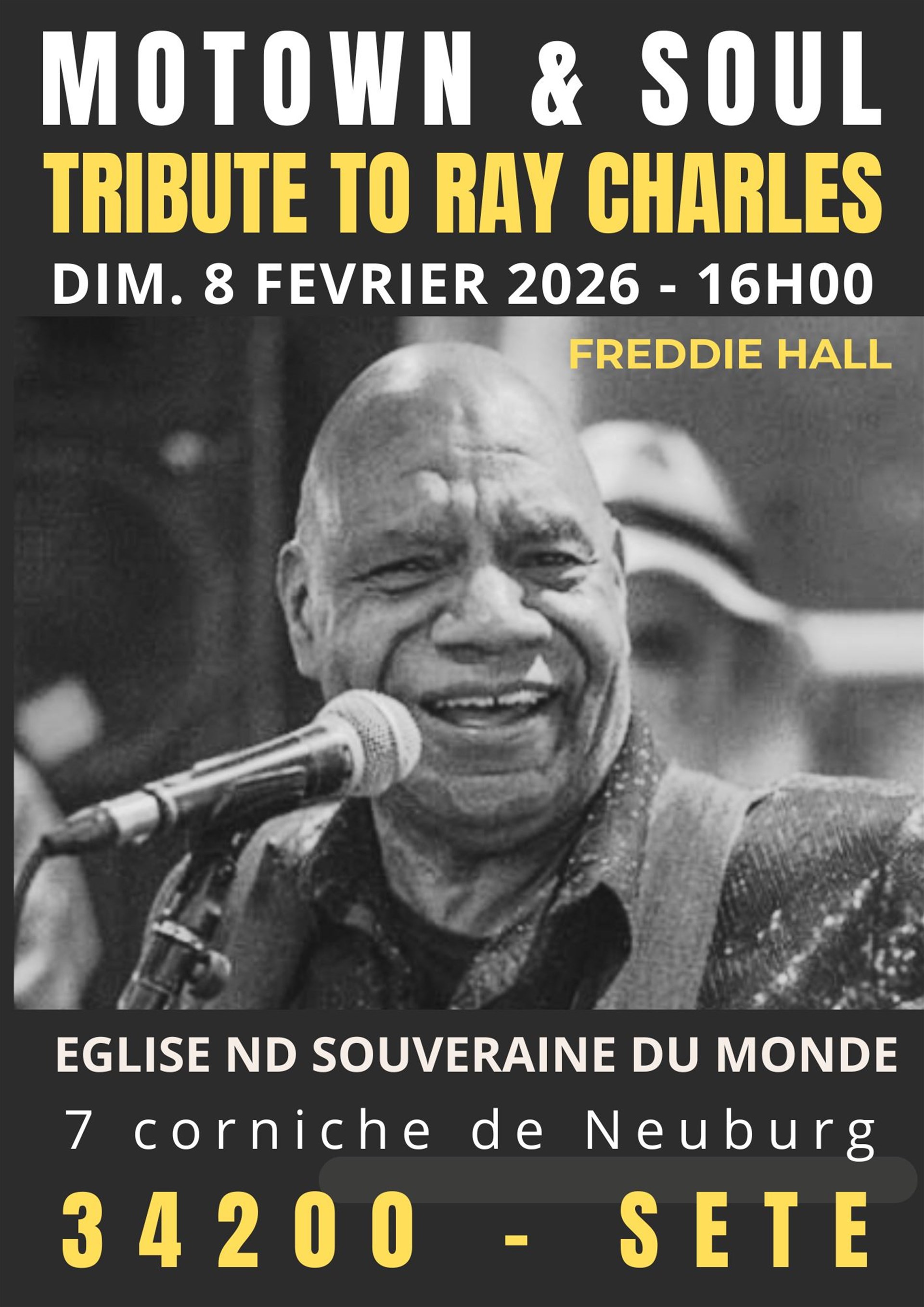 Freddie Hall - Soul & Motown - Tribute To Ray Charles