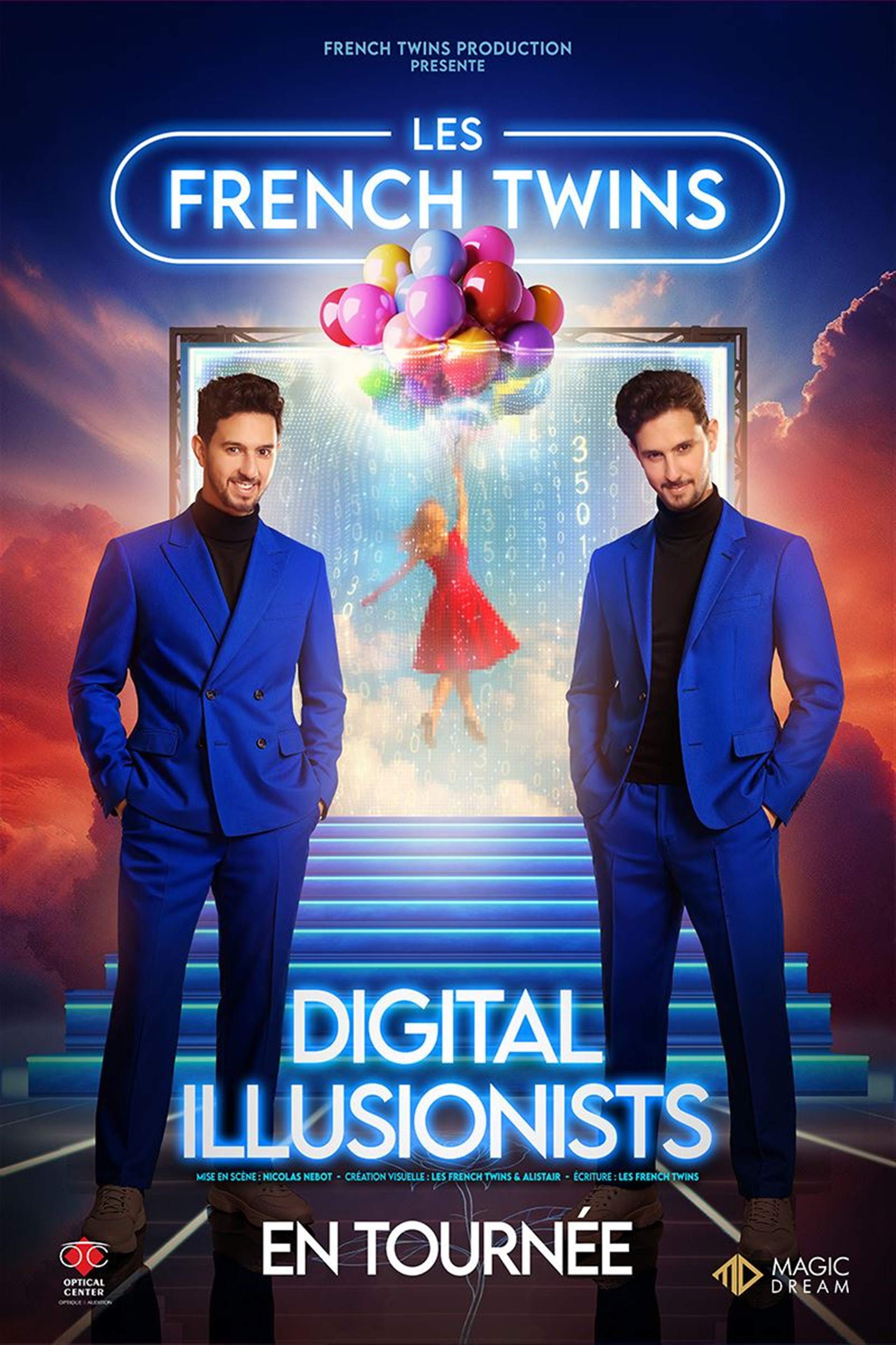 Les French Twins dans Digital Illusionists