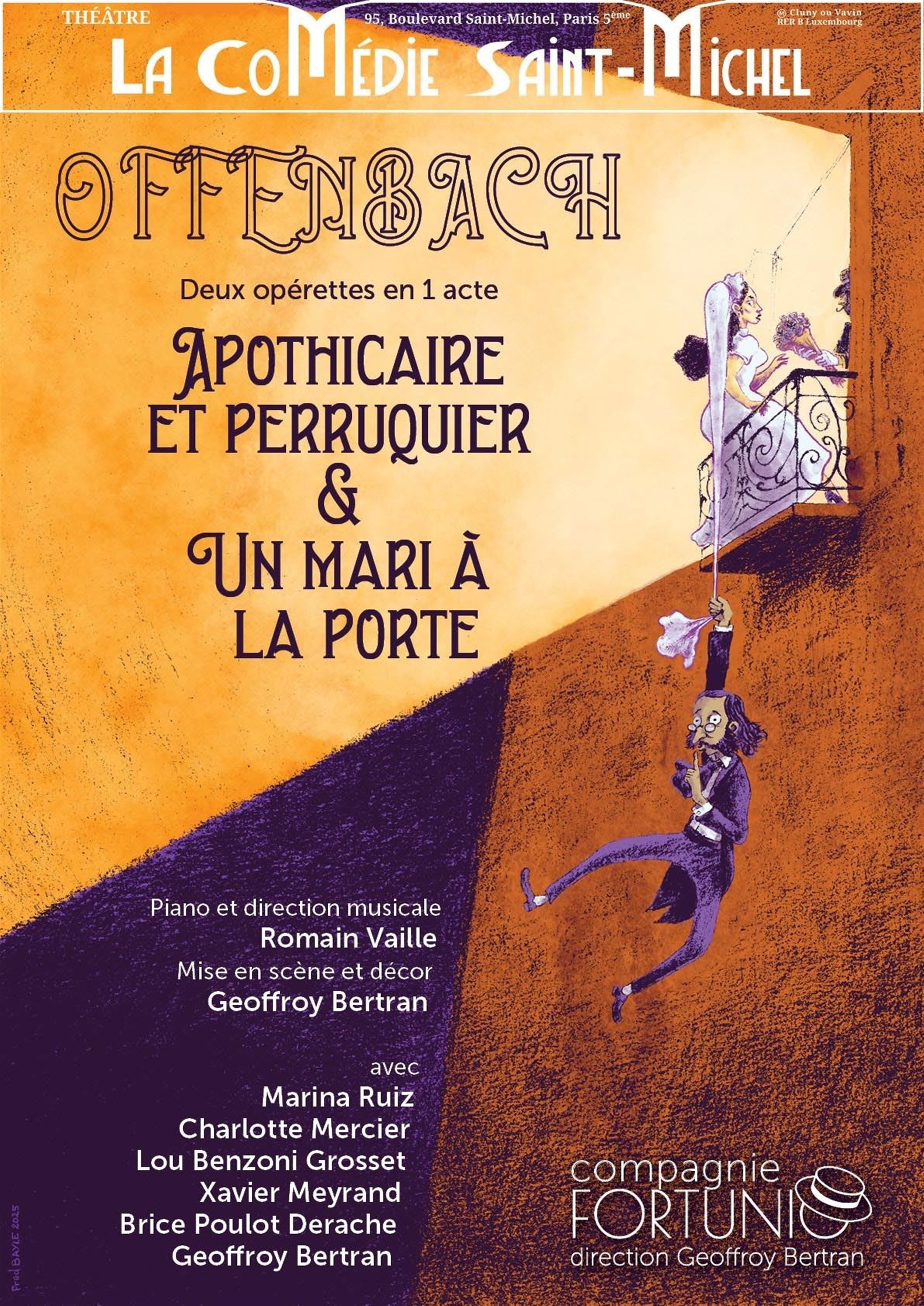 Apothicaire et perruquier et Un mari à la porte